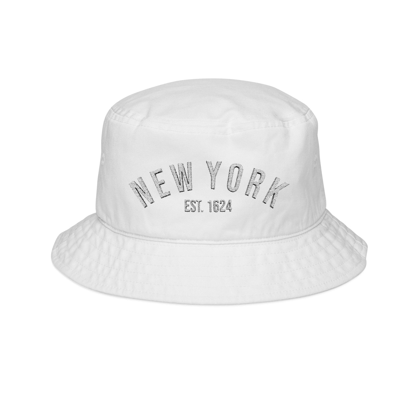 Wear My Story -New York Embroidered Bucket Hat, Stylish Summer Accessory, Trendy Sun Protection, Unique Gift Idea, Perfect for Festivals, Outdoor Adventures