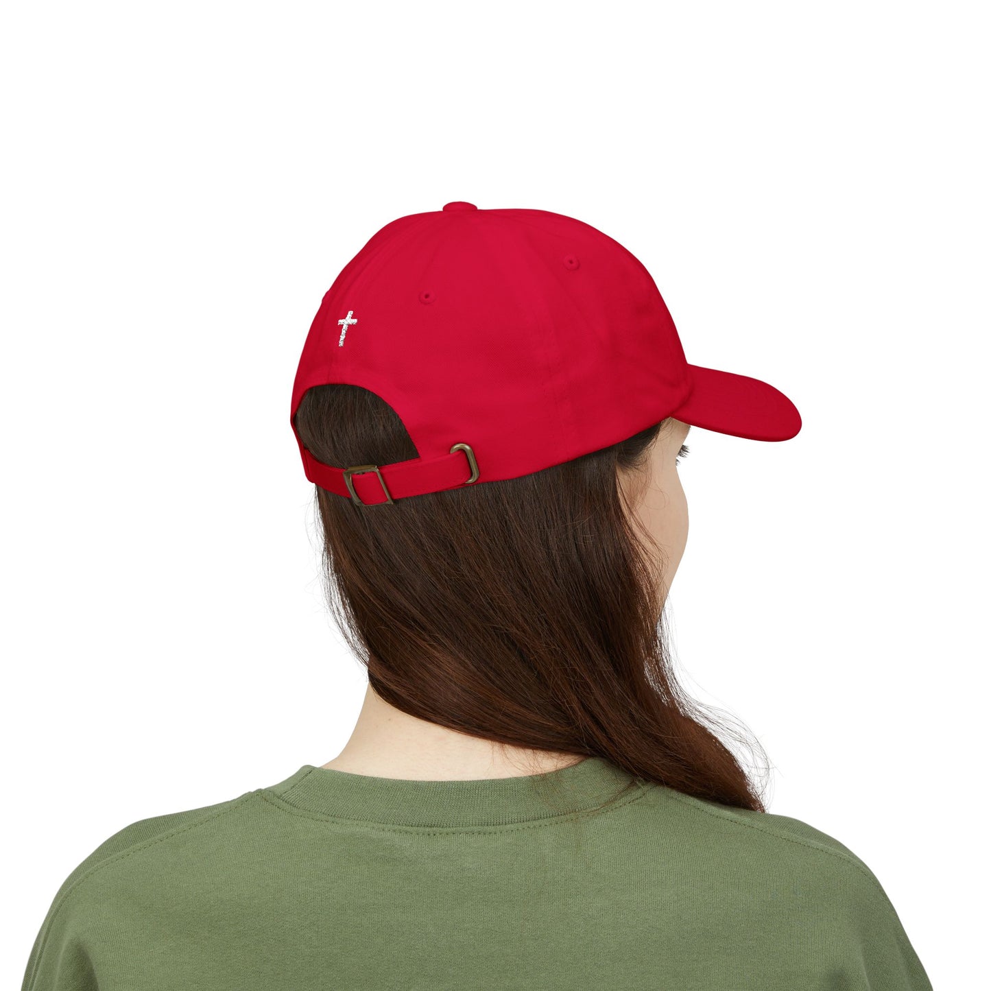 Look Up Cross embroidered Dad Hat-Inspirational Vintage Faith Cap