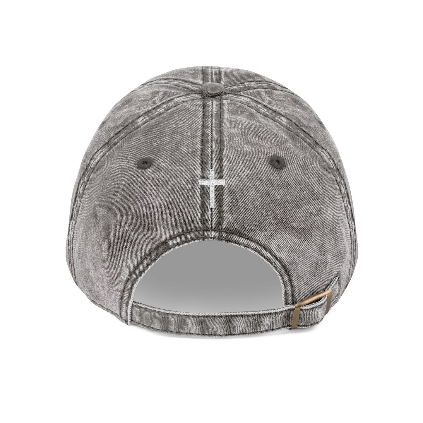 Look Up Embroidered Vintage Cap