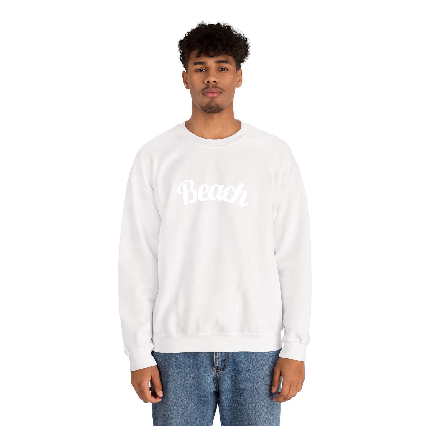 Beach Cozy Crewneck Sweatshirt