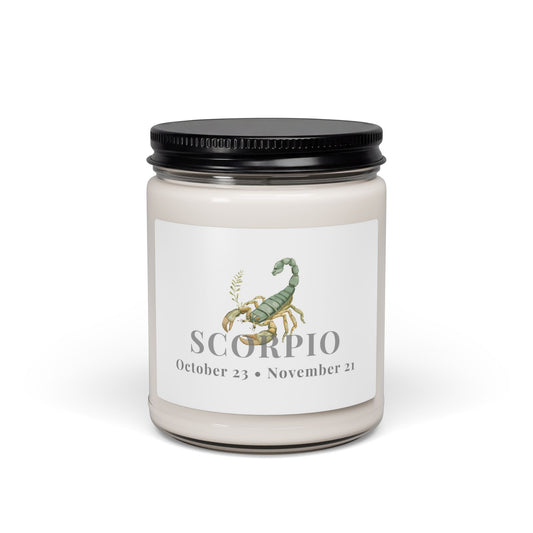 Scorpio Soy Candle — October 23 to November 21