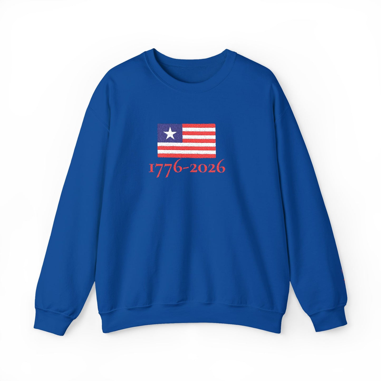 USA  1776–2026 Patriotic Crewneck Sweatshirt