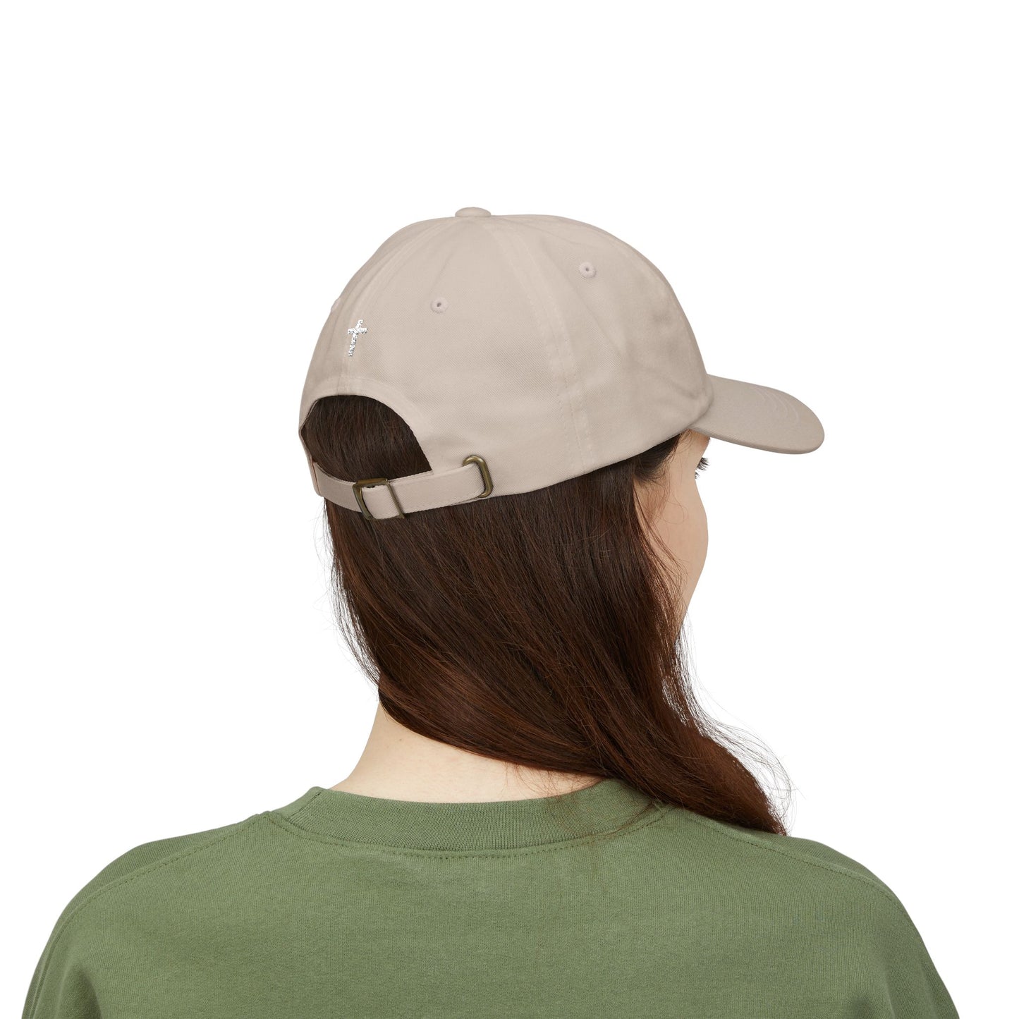 Look Up Cross embroidered Dad Hat-Inspirational Vintage Faith Cap