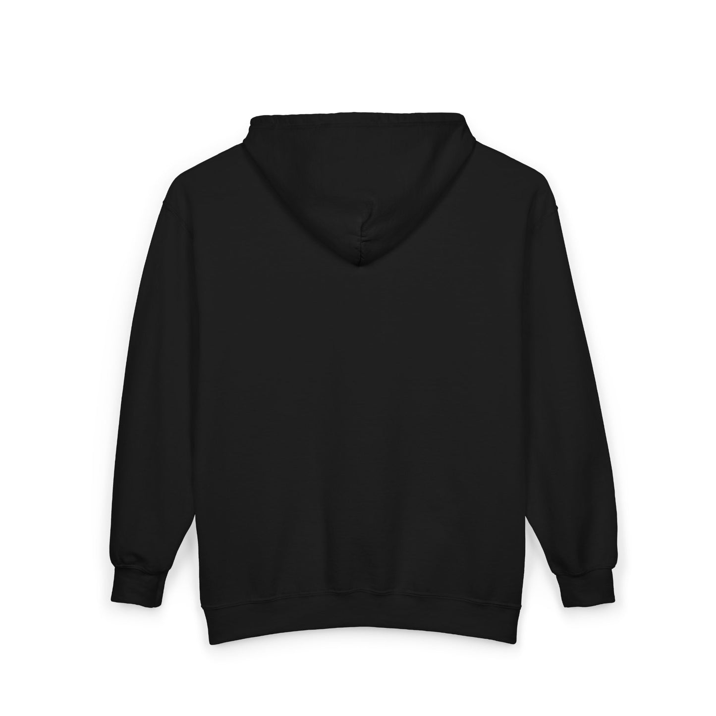 Minimal Wave Zip Hoodie — Subtle Coastal Graphic Full-Zip Sweatshirt