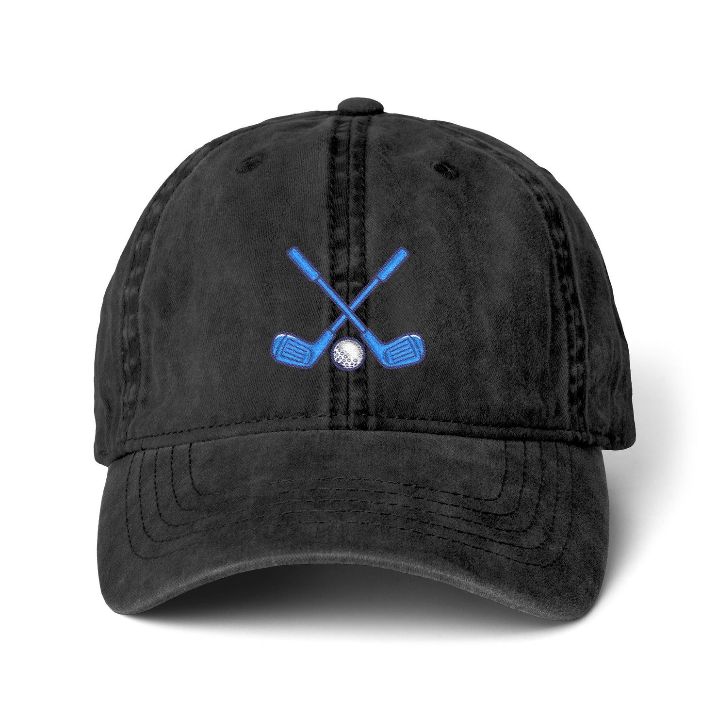 Coastal Fairway Embroidered Golf Hat – Women’s Pigment Dyed Golf Cap | Minimalist Country Club Style
