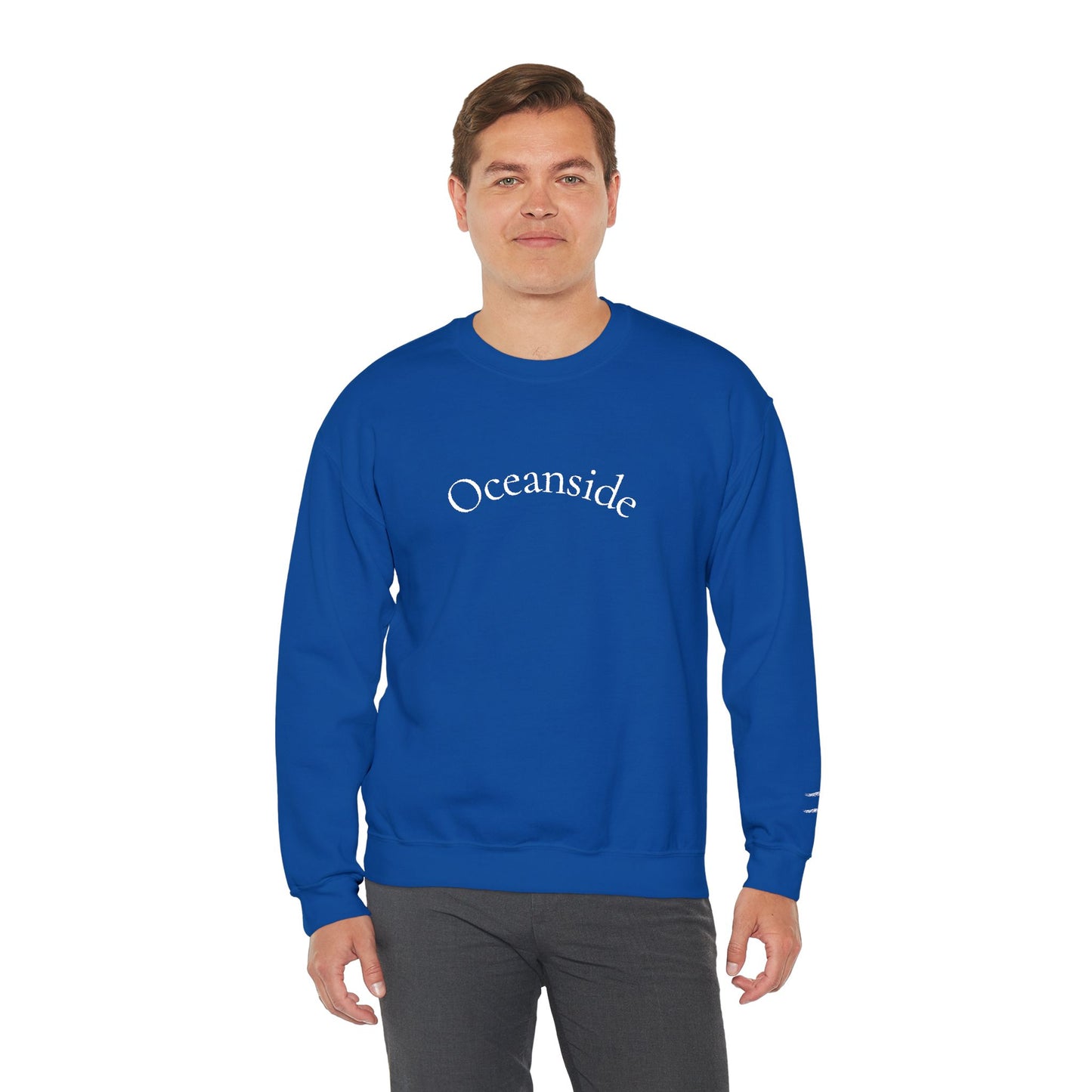 Oceanside Crewneck Sweatshirt — Casual Coastal Pullover