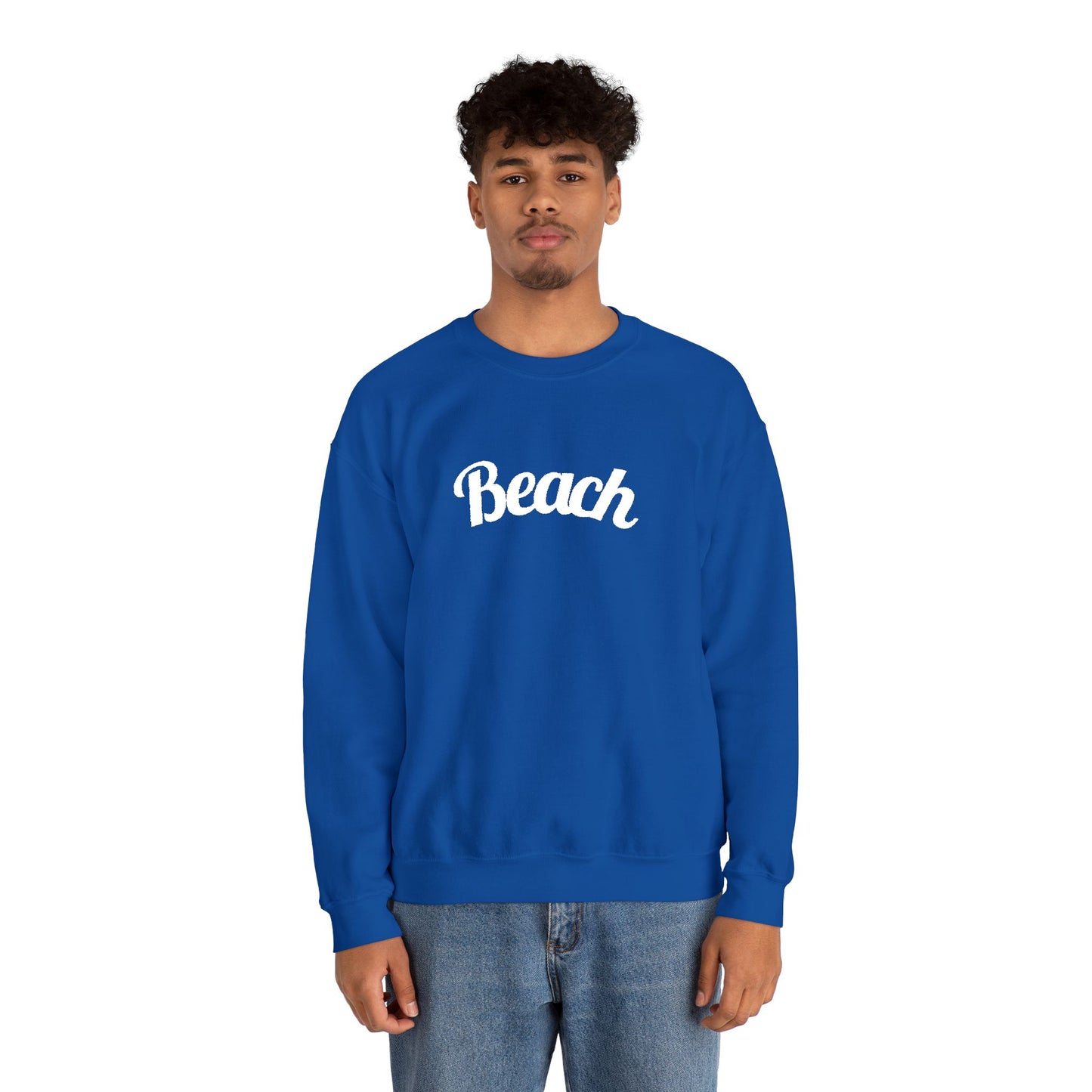 Beach Cozy Crewneck Sweatshirt
