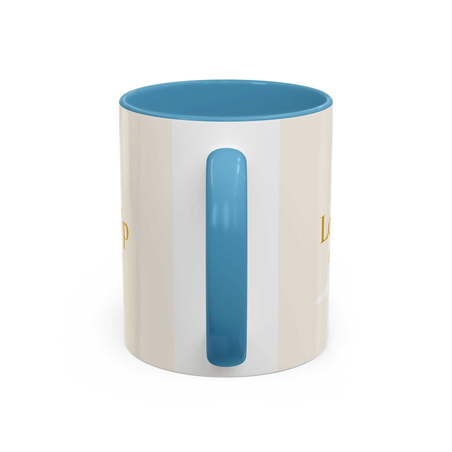 Look Up Est. Eternity Accent Coffee Mug with Cross – 11 oz & 15 oz