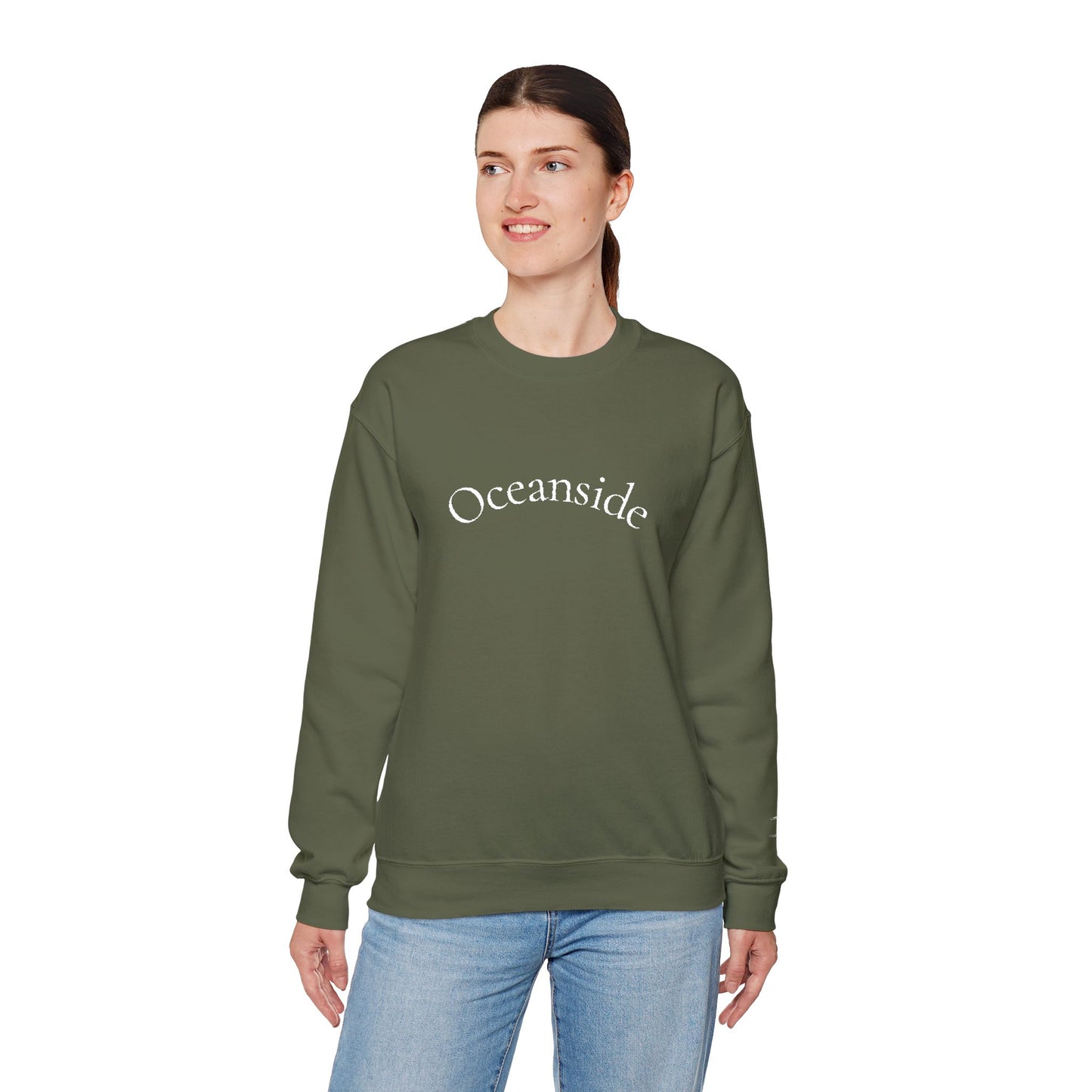 Oceanside Crewneck Sweatshirt — Casual Coastal Pullover