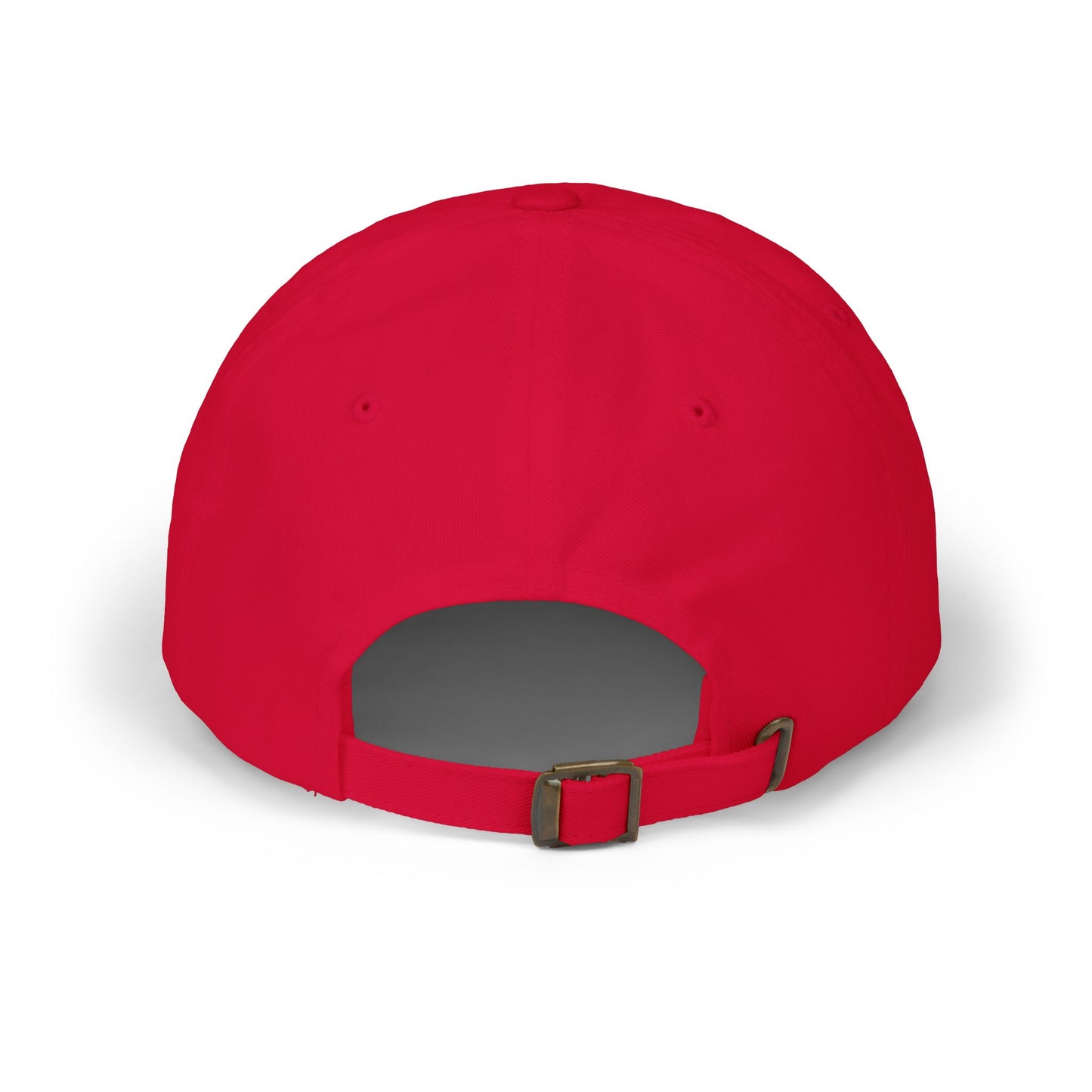 Think < Do > Minimalist Embroidered Dad Cap | Espresso Brown Thread