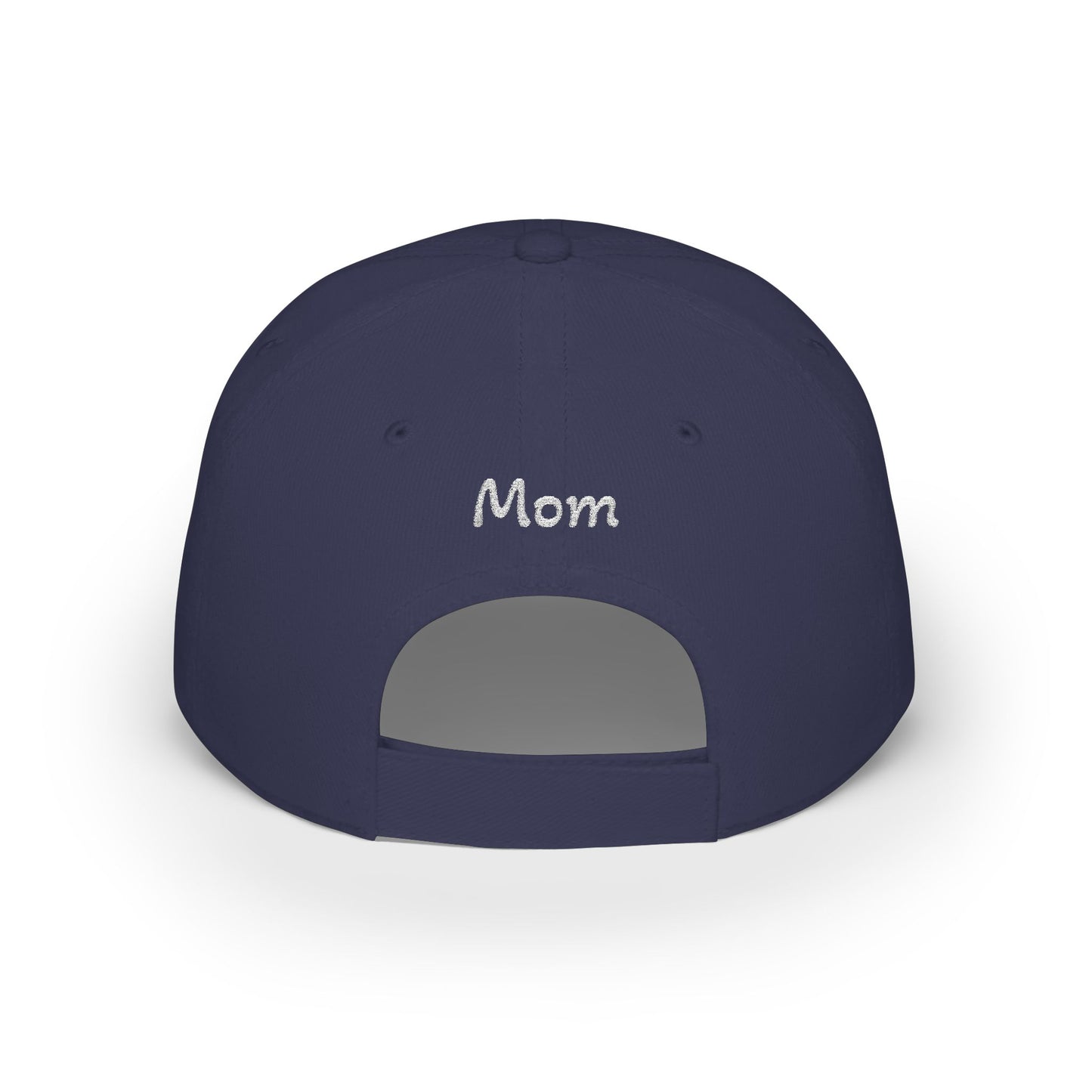 Black-Eyed Susan Mom Cap — Low Profile Baseball Hat with Embroidered flower