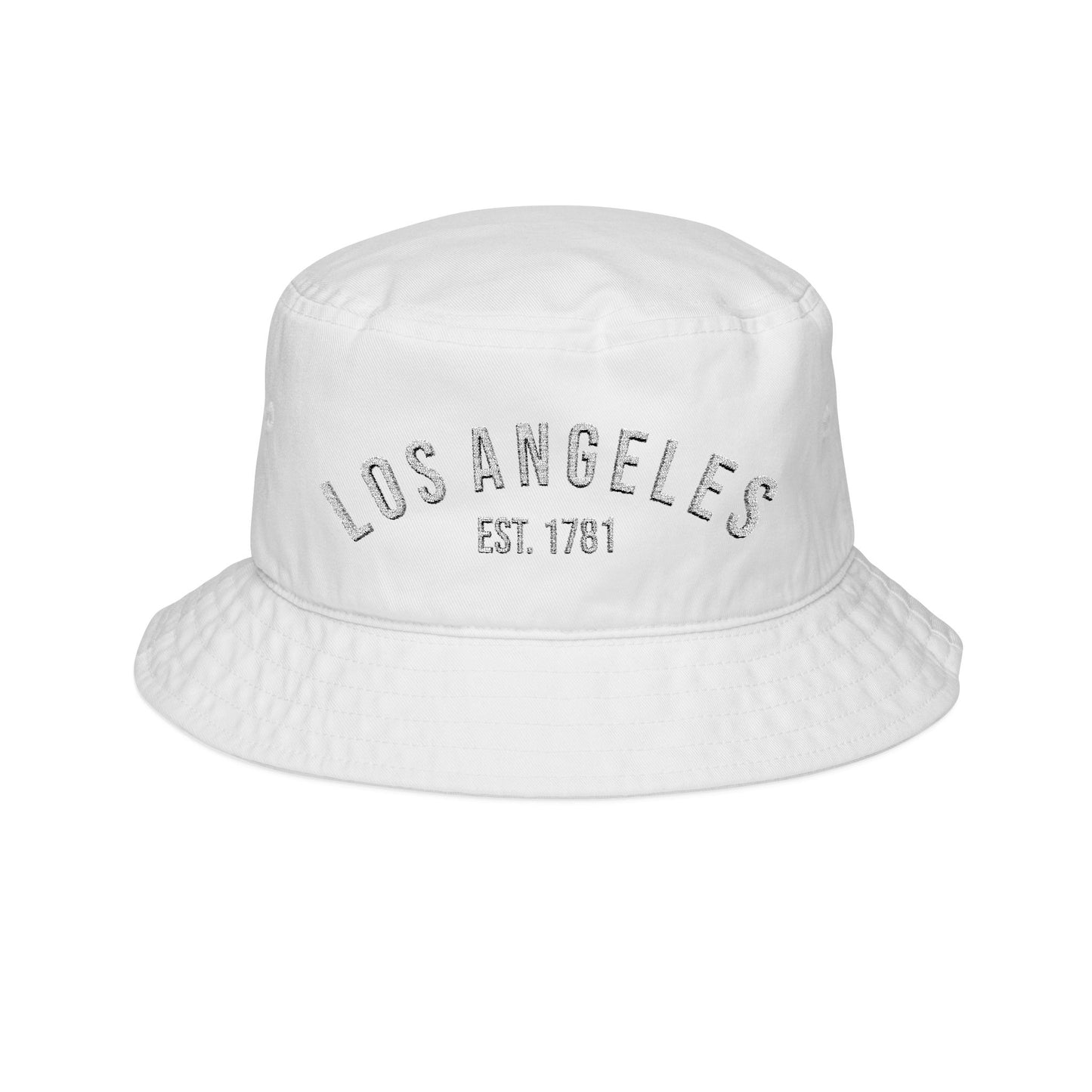 Wear My Story -Los Angeles Embroidered Bucket Hat, Stylish Summer Accessory, Trendy Sun Protection, Unique Gift Idea, Perfect for Festivals, Outdoor Adventures
