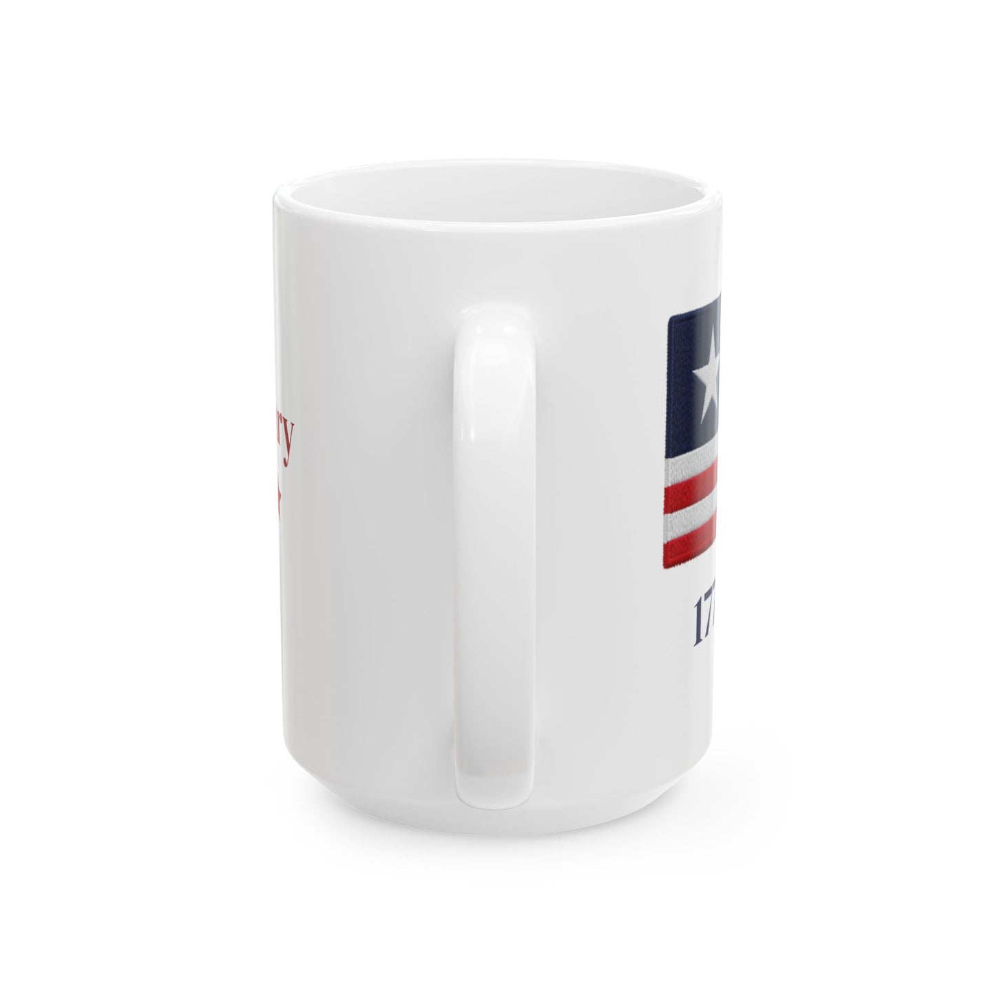 250th Anniversary USA Flag Ceramic Mug - Patriotic 1776–2026 Commemorative Coffee Cup (11oz/15oz)