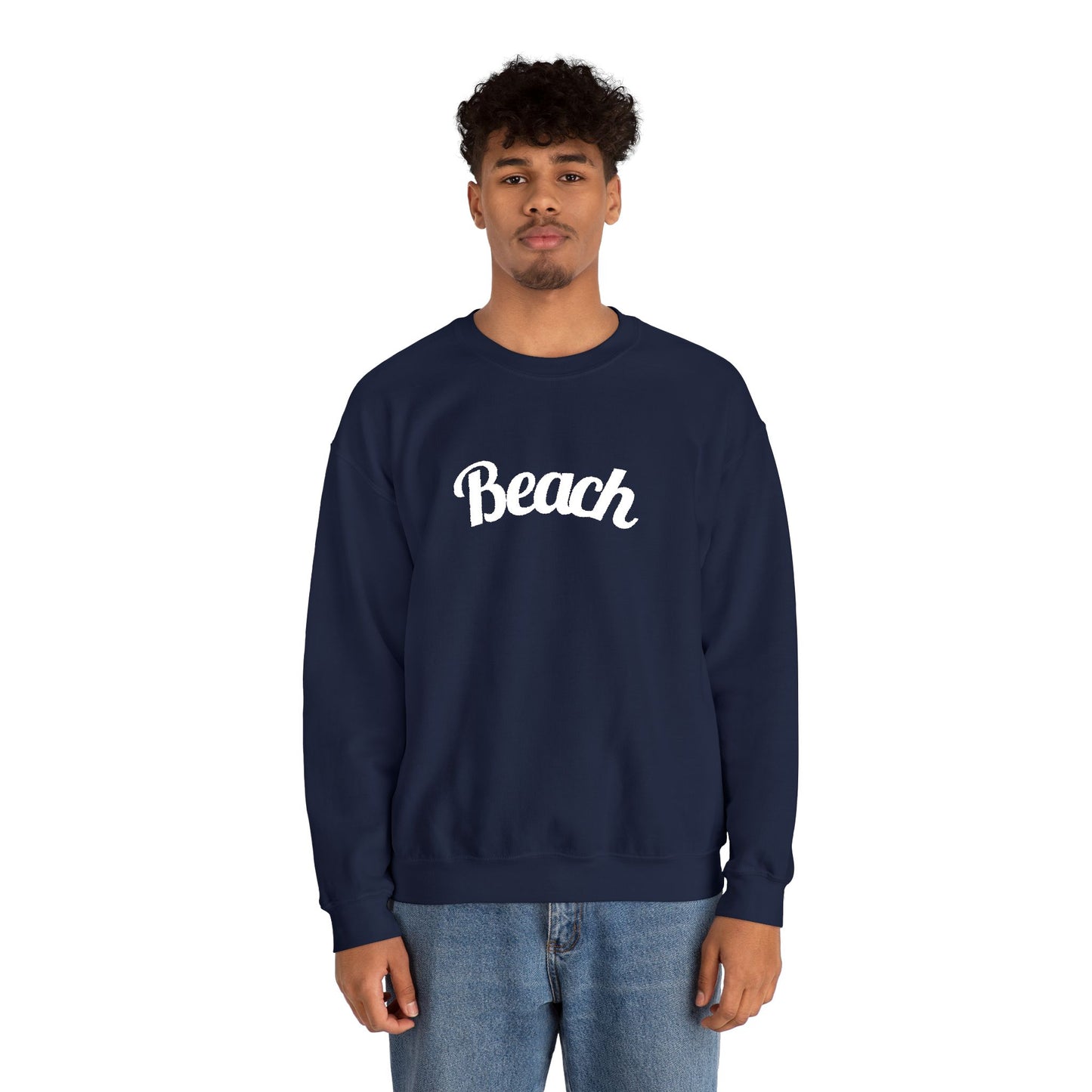 Beach Cozy Crewneck Sweatshirt