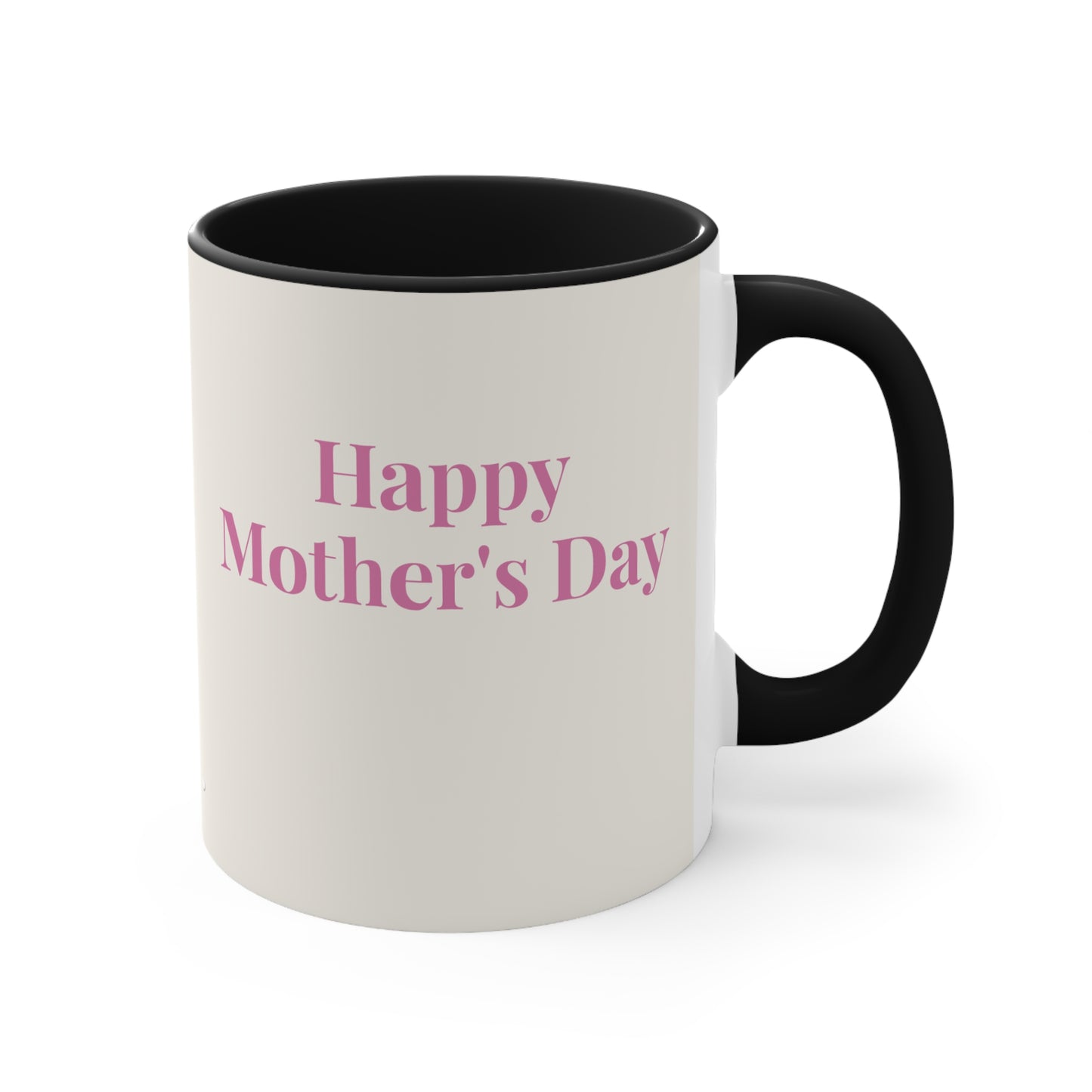 Happy Mother’s Day Floral Coffee Mug- Pink Rose Mother's Day Mug