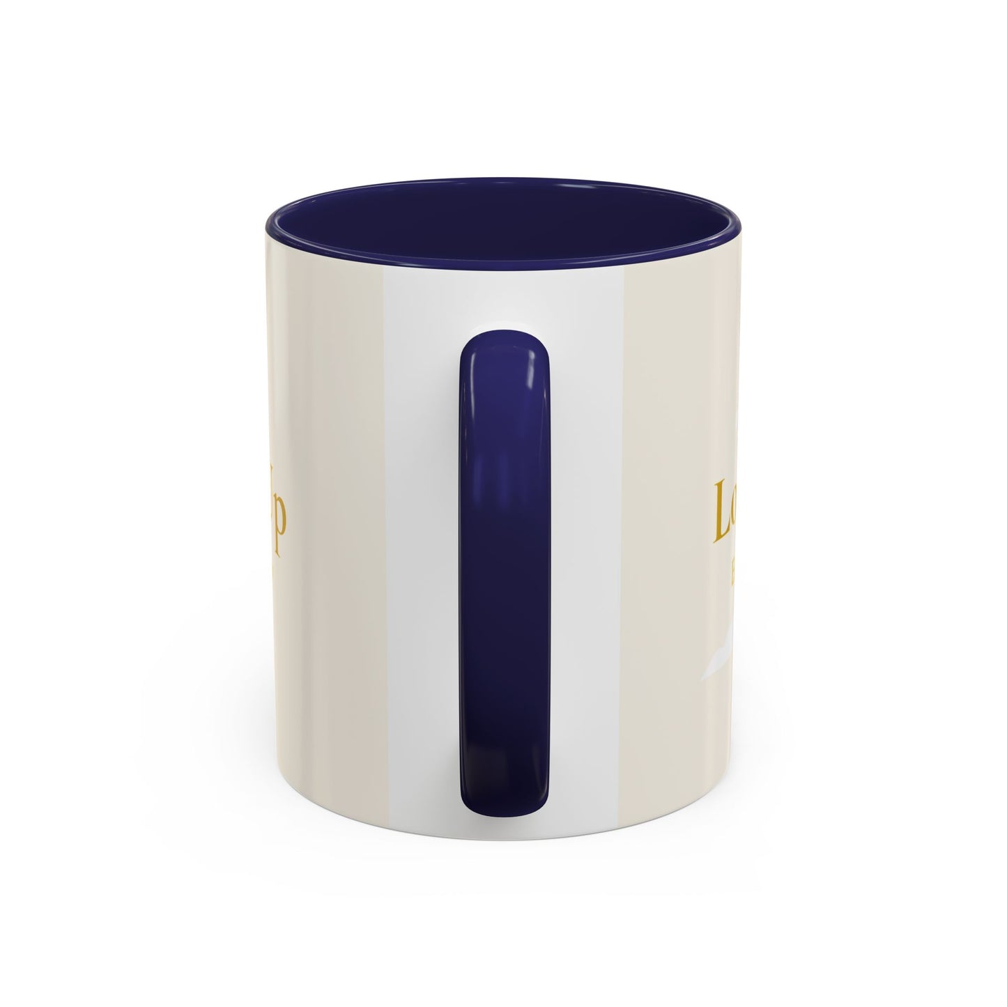 Look Up Est. Eternity Accent Coffee Mug with Cross – 11 oz & 15 oz