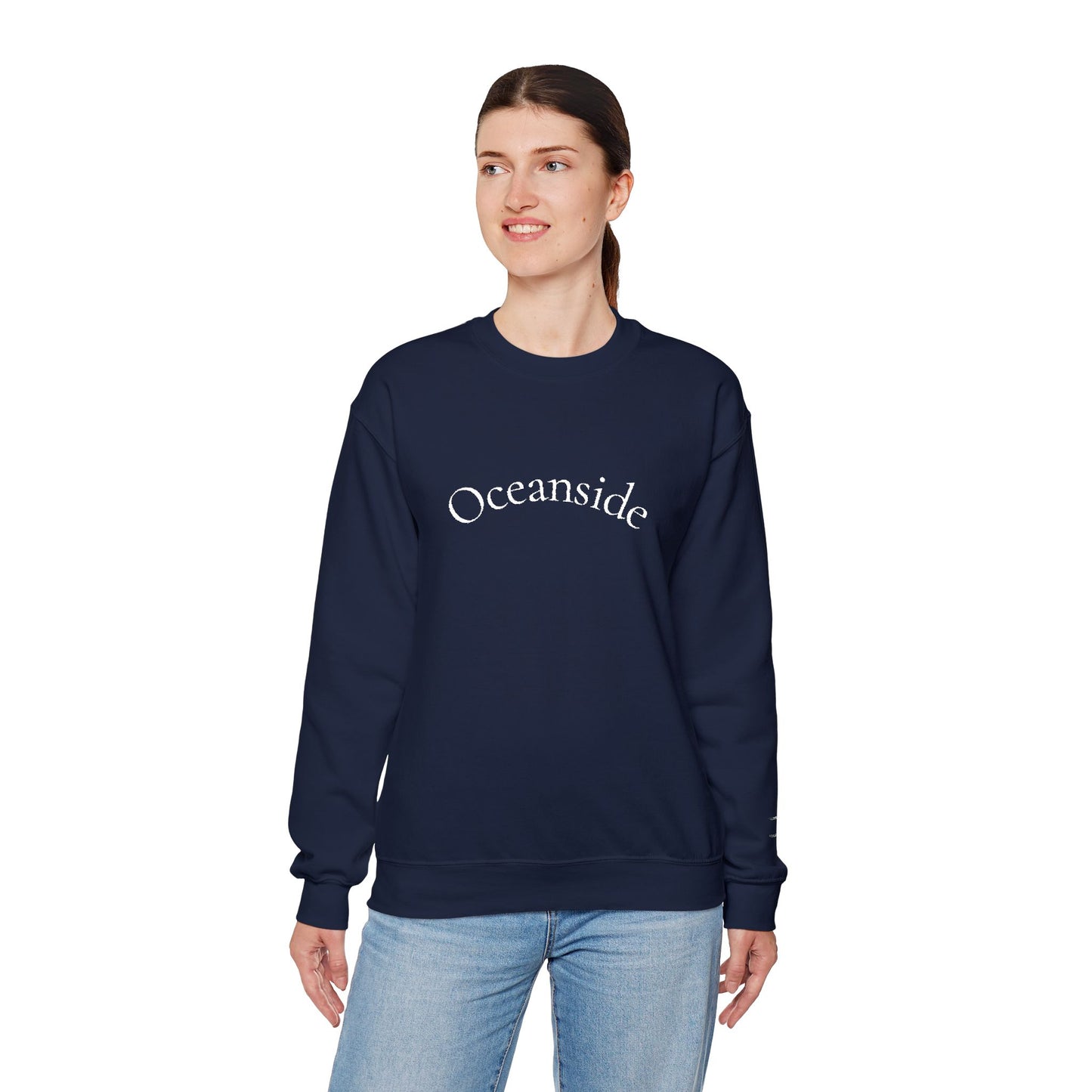 Oceanside Crewneck Sweatshirt — Casual Coastal Pullover