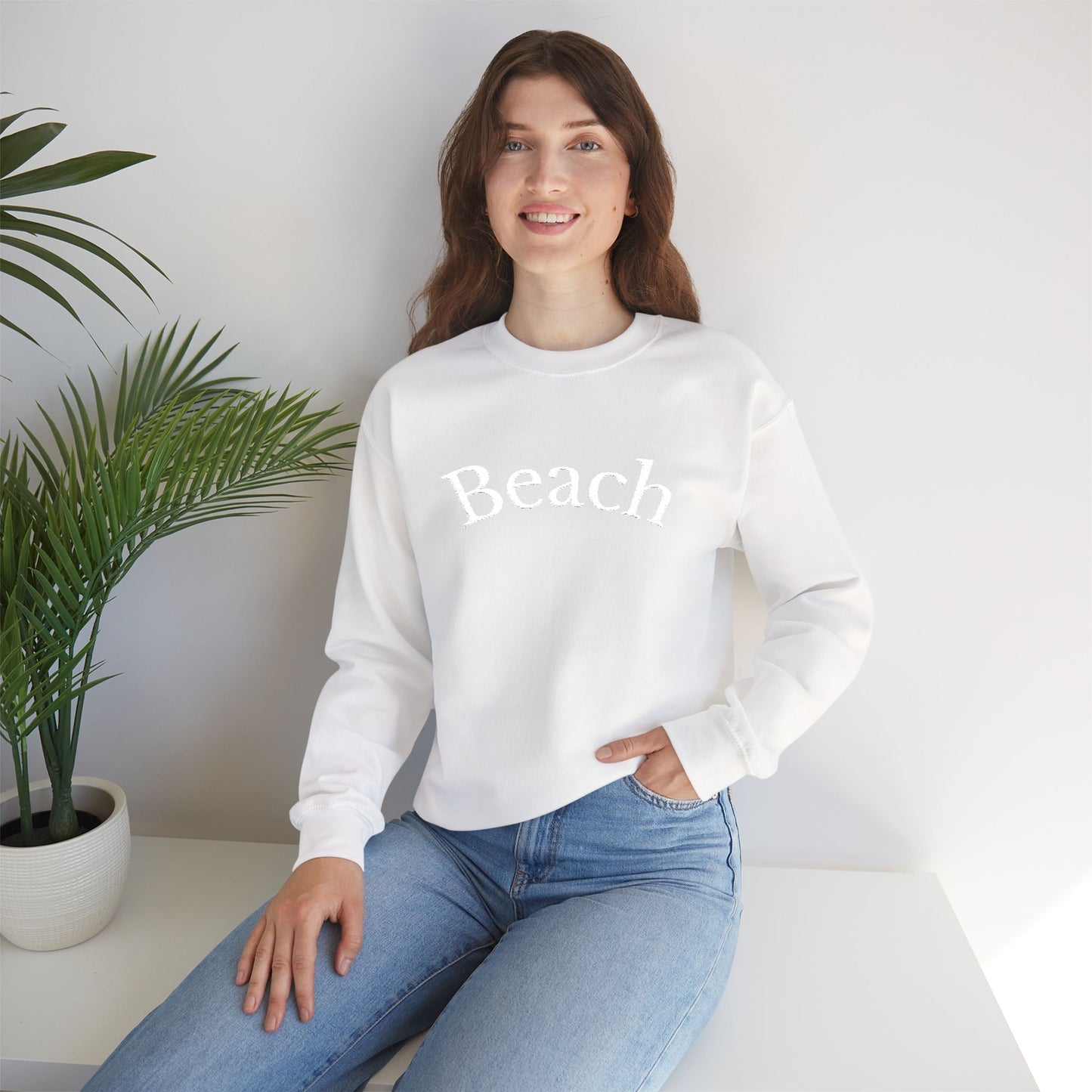 Beach Crewneck Sweatshirt