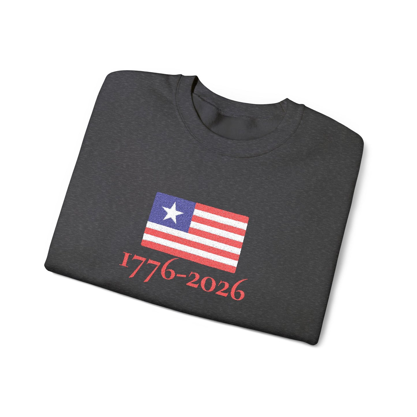 USA  1776–2026 Patriotic Crewneck Sweatshirt