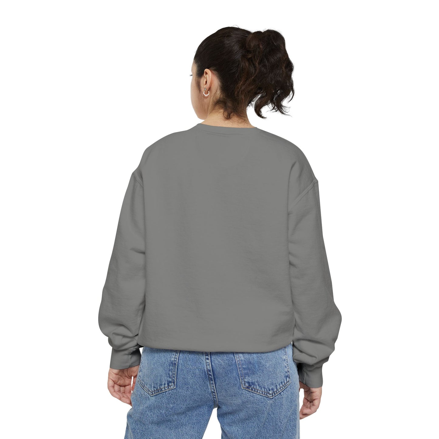 Look Up Sweatshirt- Minimal Sun Crewneck