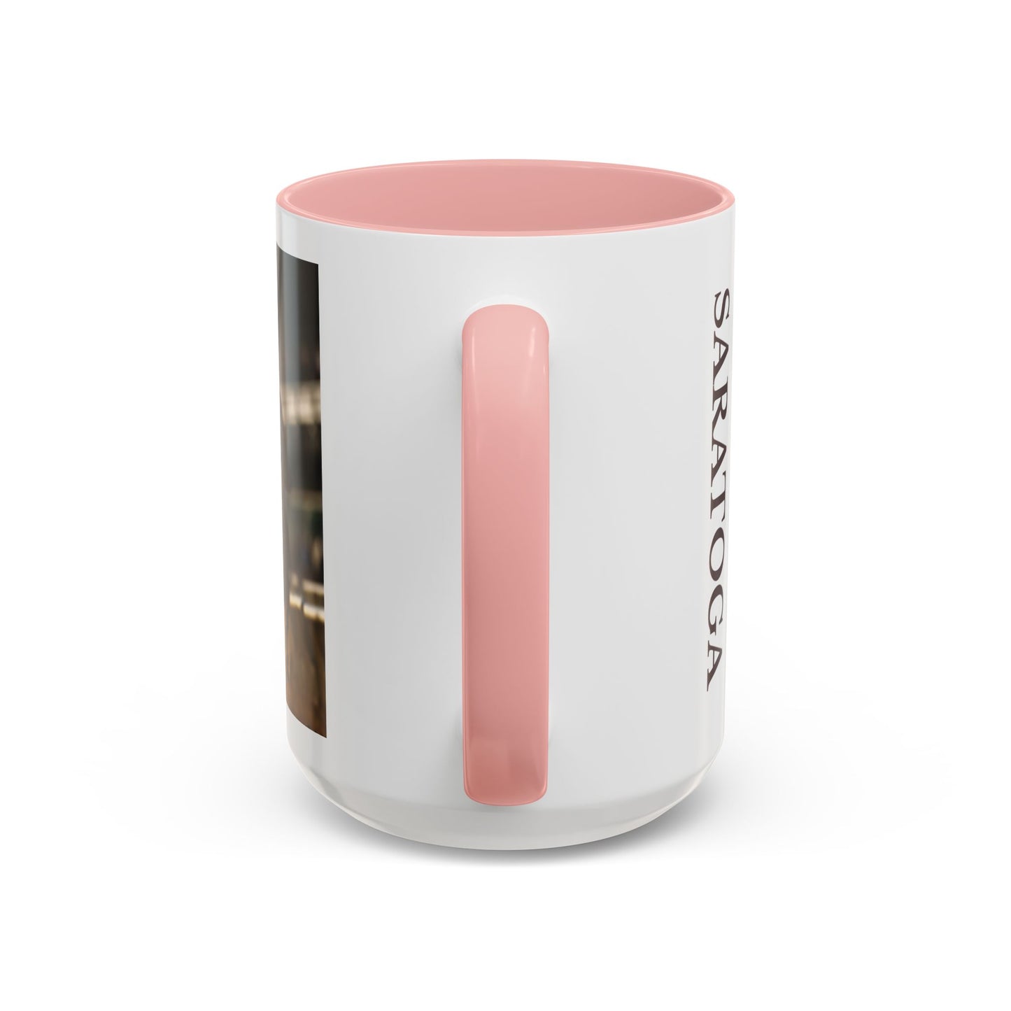 Horse-Inspired Saratoga Coffee Mug, Equestrian Town-Inspired Accent Coffee Mug, 15oz