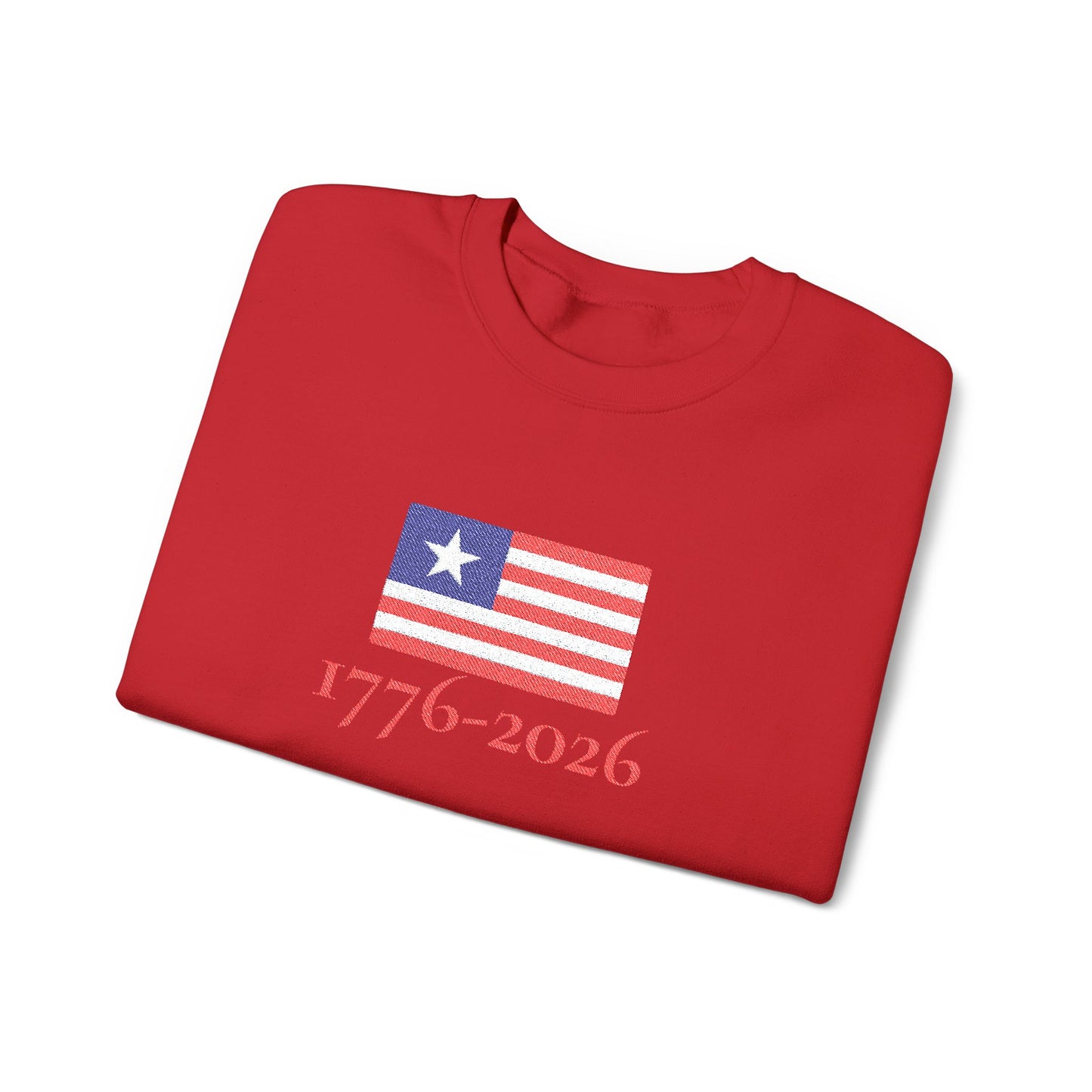 USA  1776–2026 Patriotic Crewneck Sweatshirt