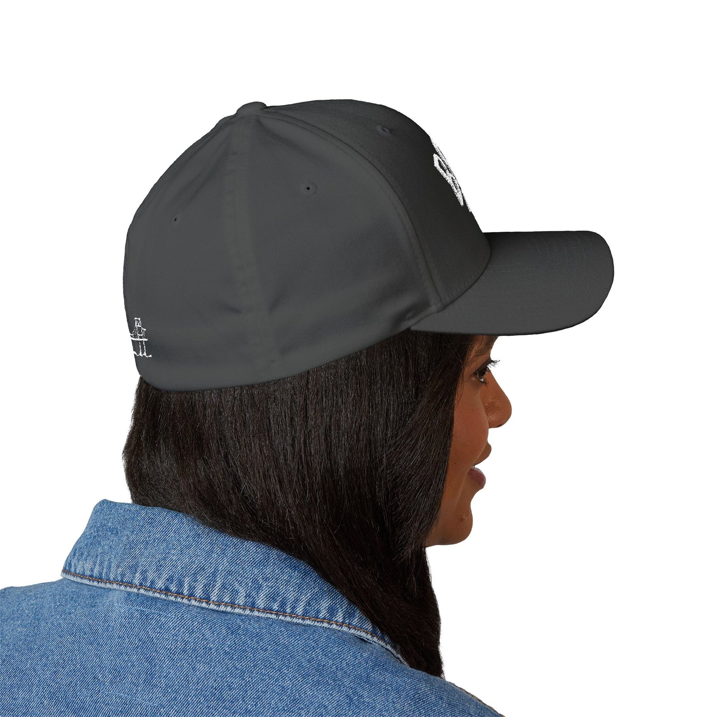 Boston Embroidered Closed-Back Cap, Stylish Baseball Hat, Gift for Sports Fans, Summer Accessory, Casual Outfit
