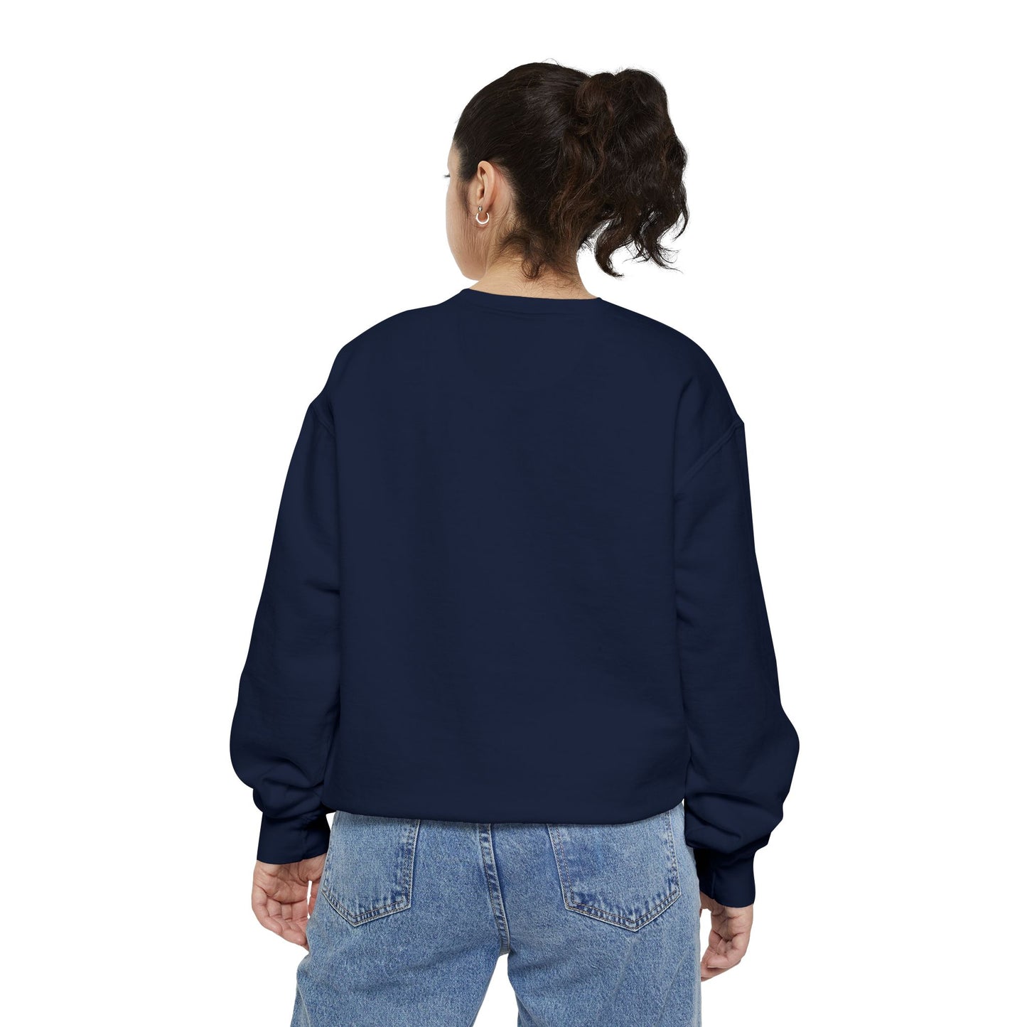 Look Up Sweatshirt- Minimal Sun Crewneck