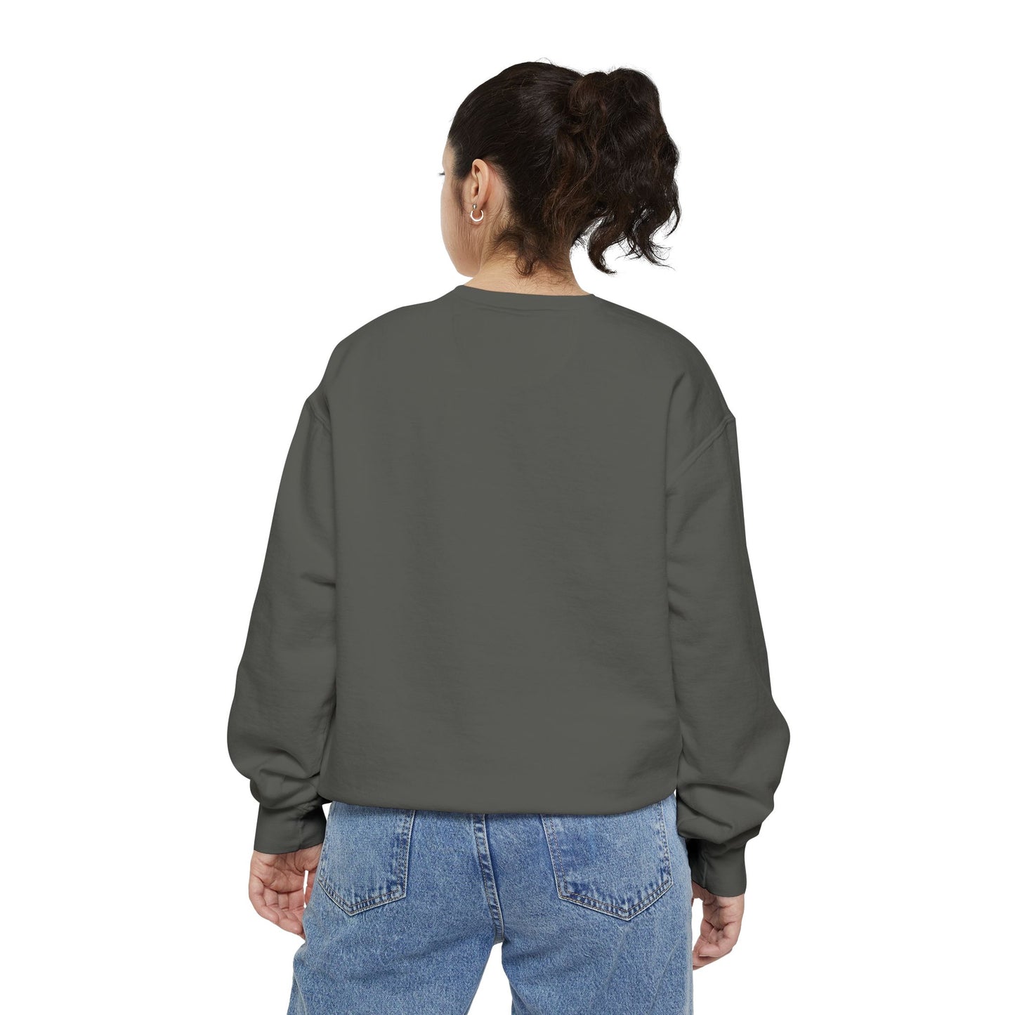 Look Up Sweatshirt- Minimal Sun Crewneck