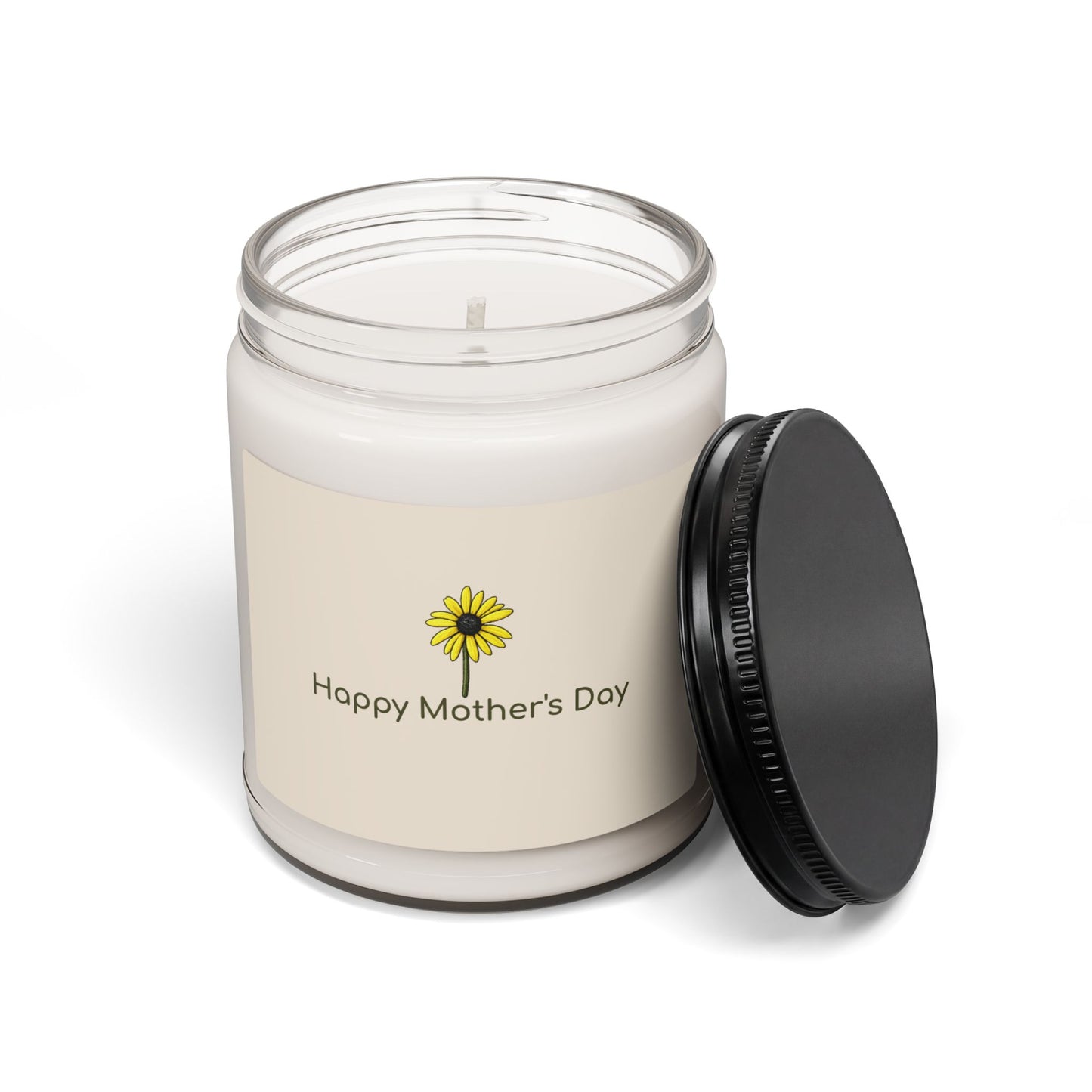 Happy Mother's Day Black-Eyed Susan Candle - Floral Design 9 oz soy candle - 8 different scents