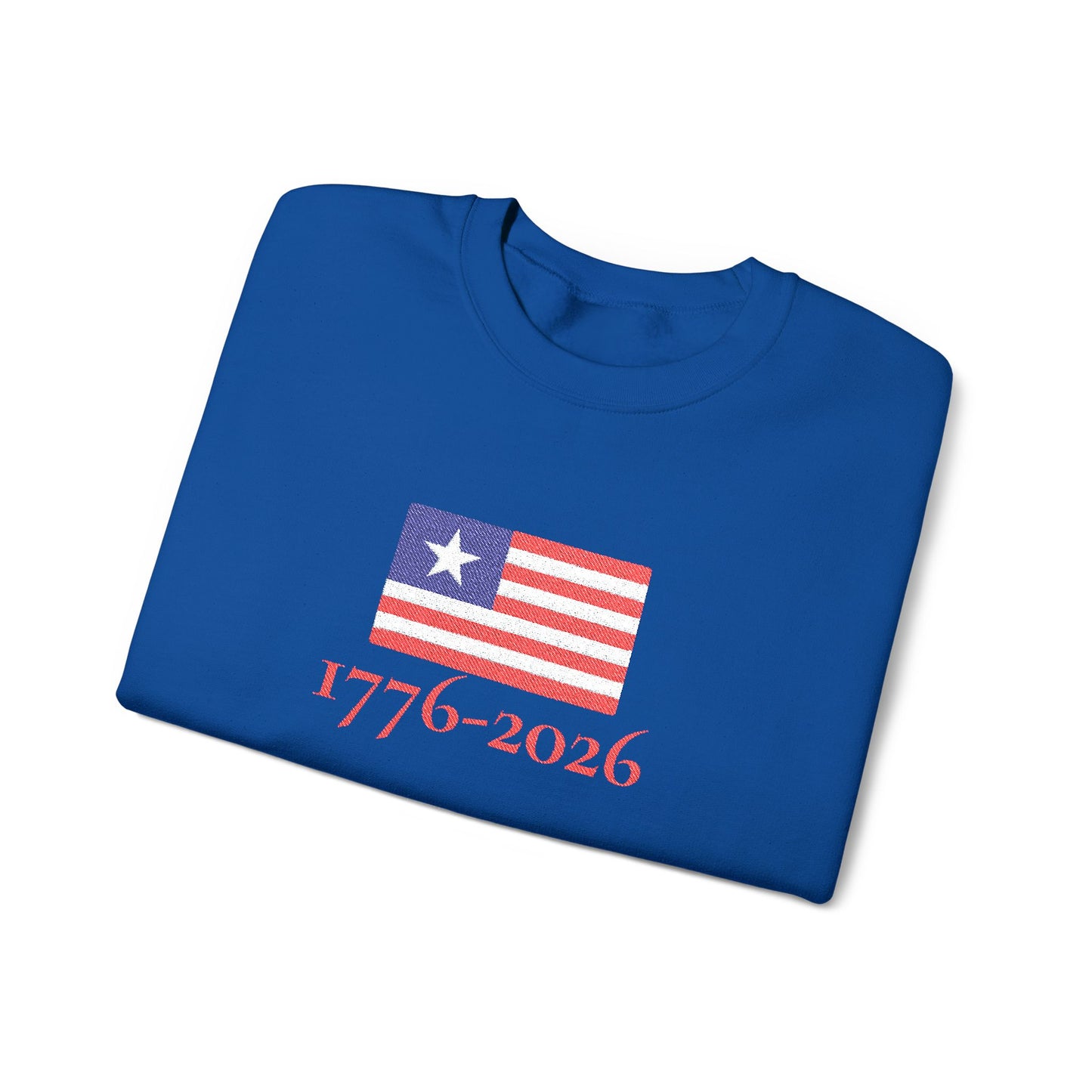 USA  1776–2026 Patriotic Crewneck Sweatshirt