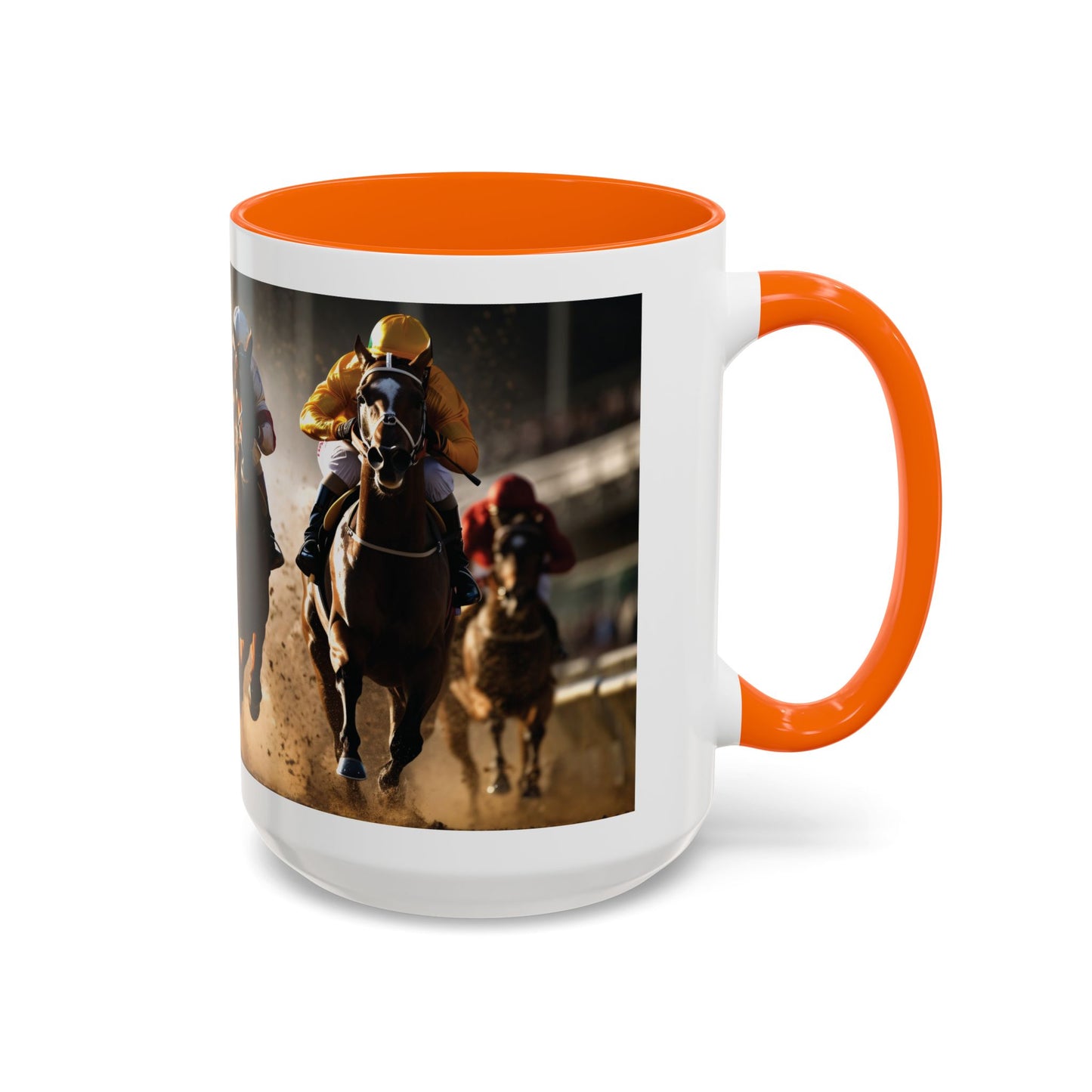 Horse-Inspired Saratoga Coffee Mug, Equestrian Town-Inspired Accent Coffee Mug, 15oz