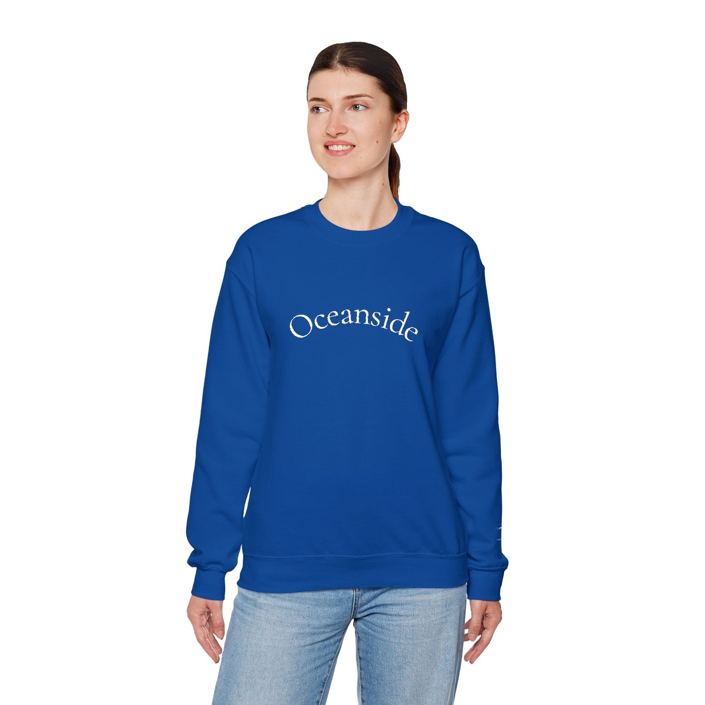 Oceanside Crewneck Sweatshirt — Casual Coastal Pullover