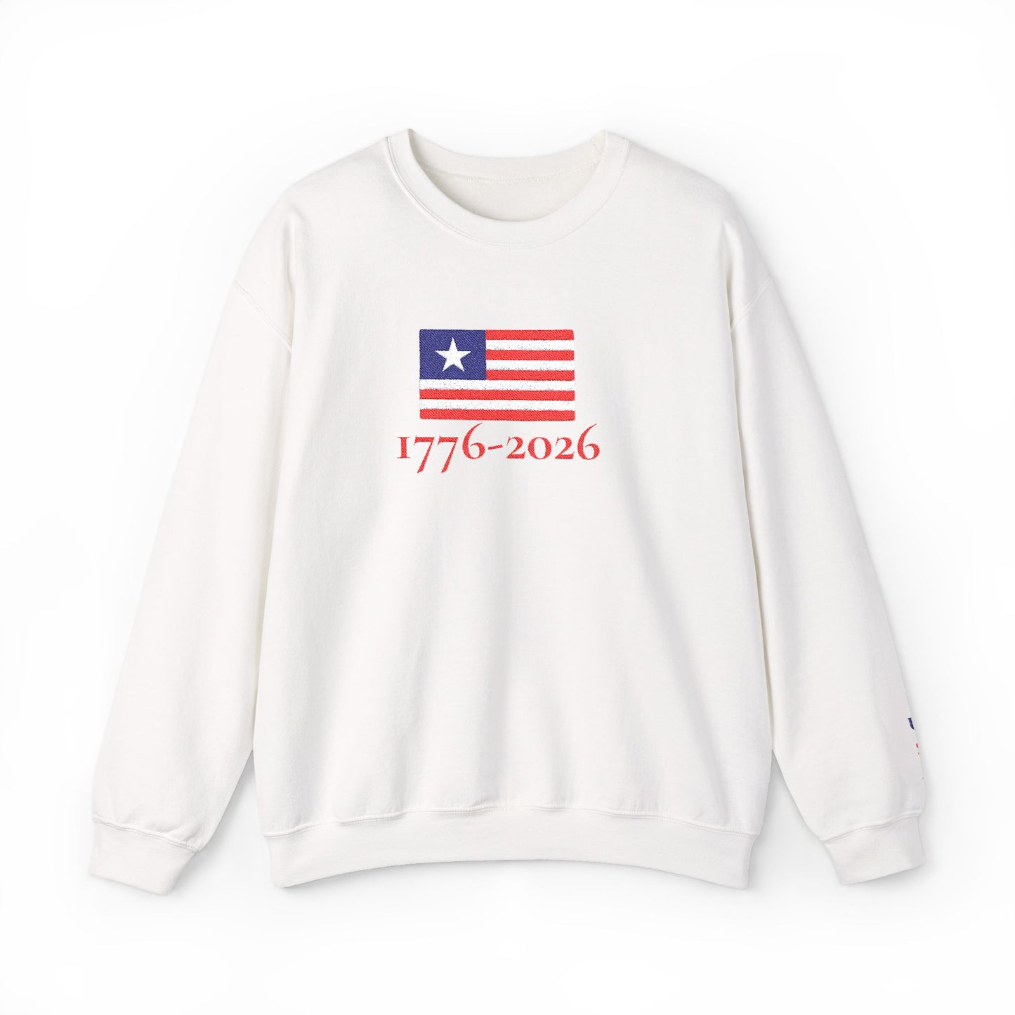 USA  1776–2026 Patriotic Crewneck Sweatshirt