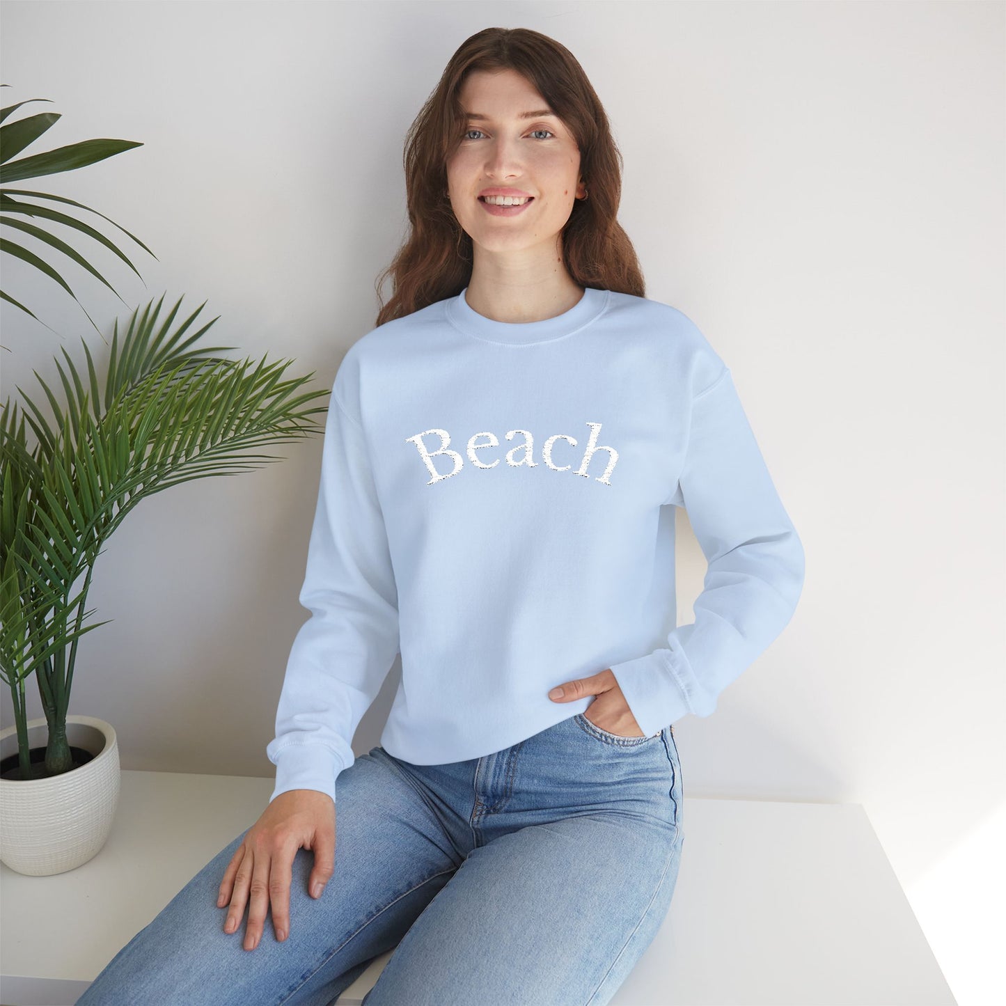 Beach Crewneck Sweatshirt
