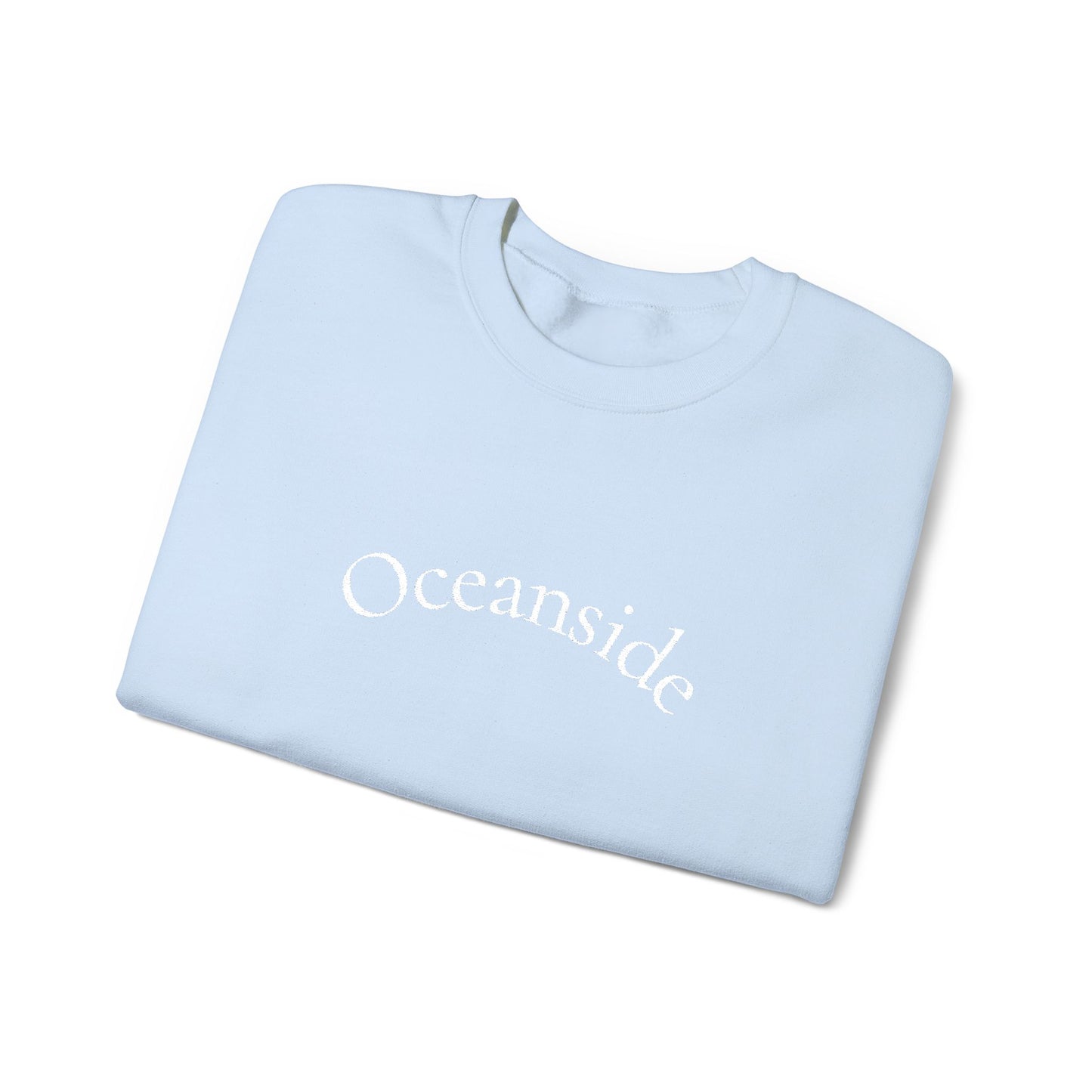 Oceanside Crewneck Sweatshirt — Casual Coastal Pullover