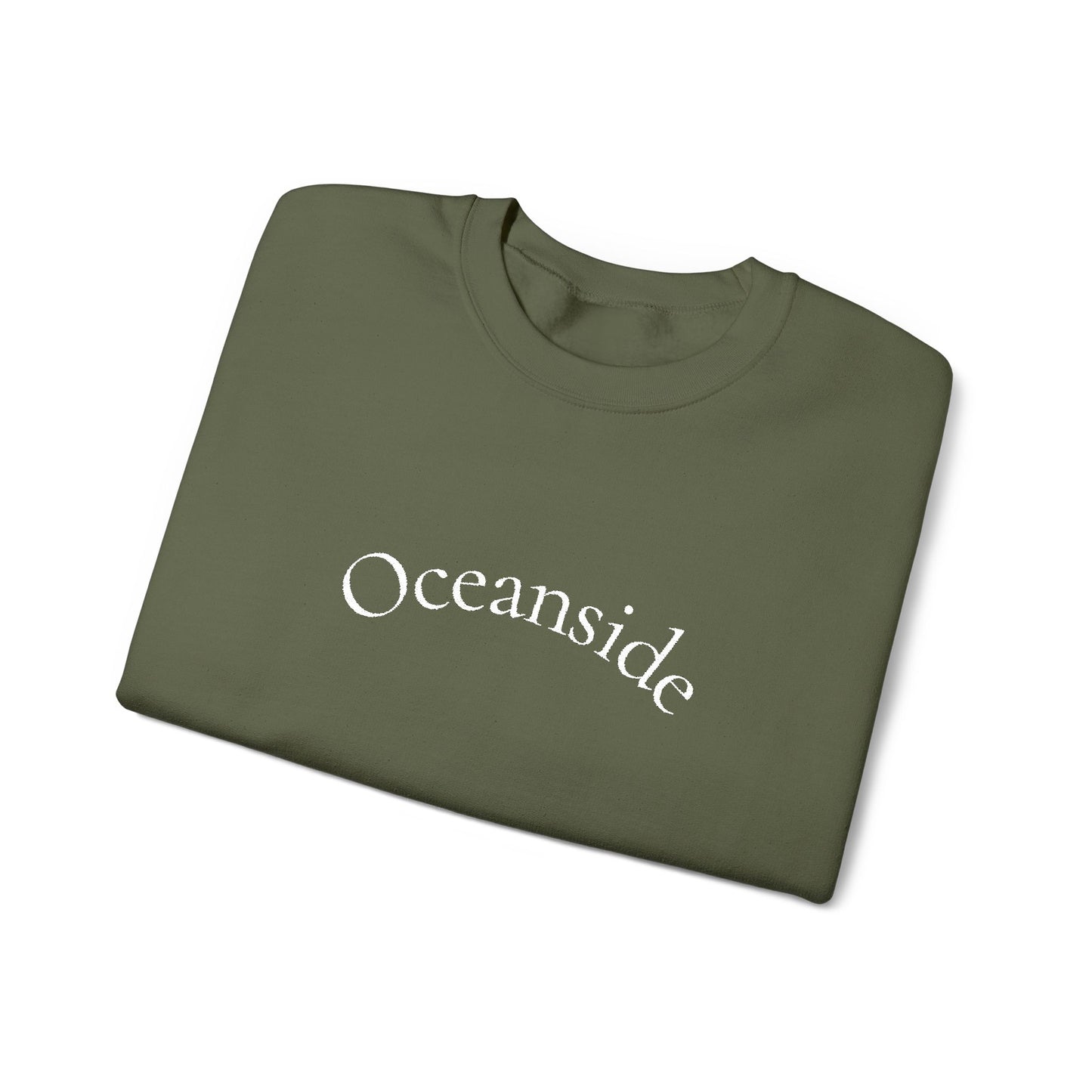 Oceanside Crewneck Sweatshirt — Casual Coastal Pullover