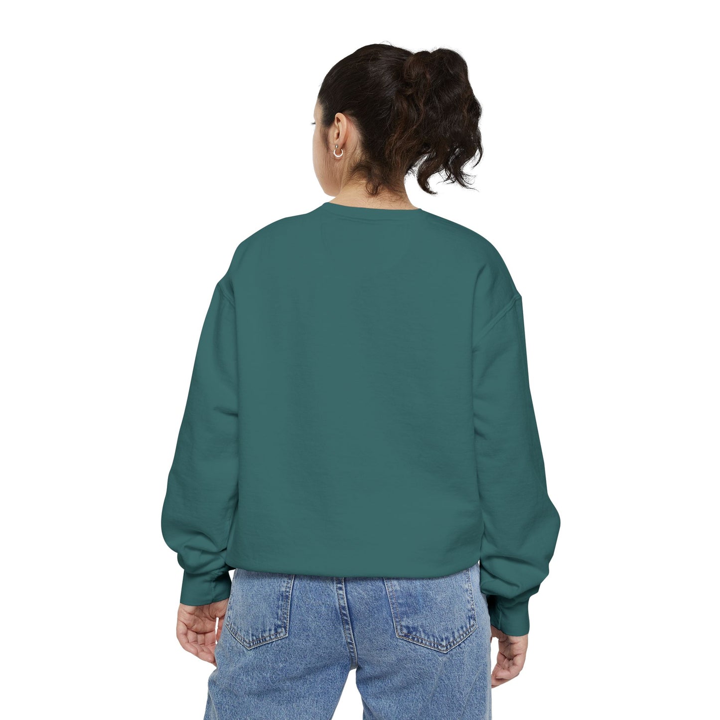 Look Up Sweatshirt- Minimal Sun Crewneck