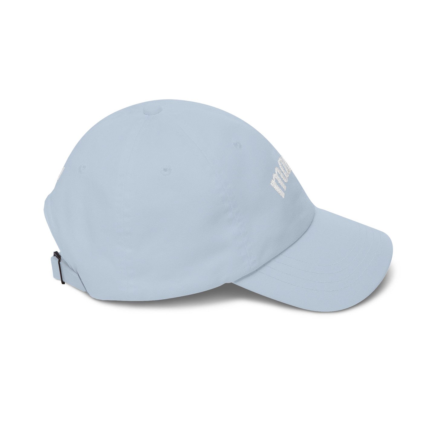 Mama Script embroidered baseball Cap - # 1 back detail