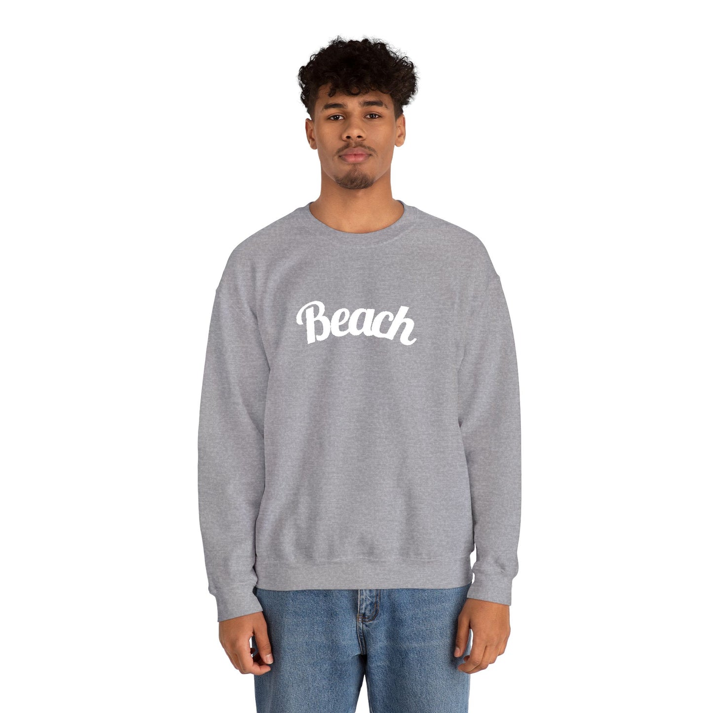 Beach Cozy Crewneck Sweatshirt