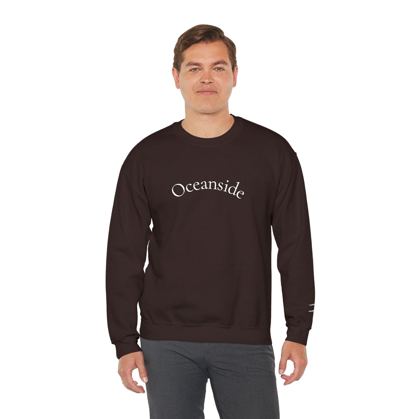 Oceanside Crewneck Sweatshirt — Casual Coastal Pullover