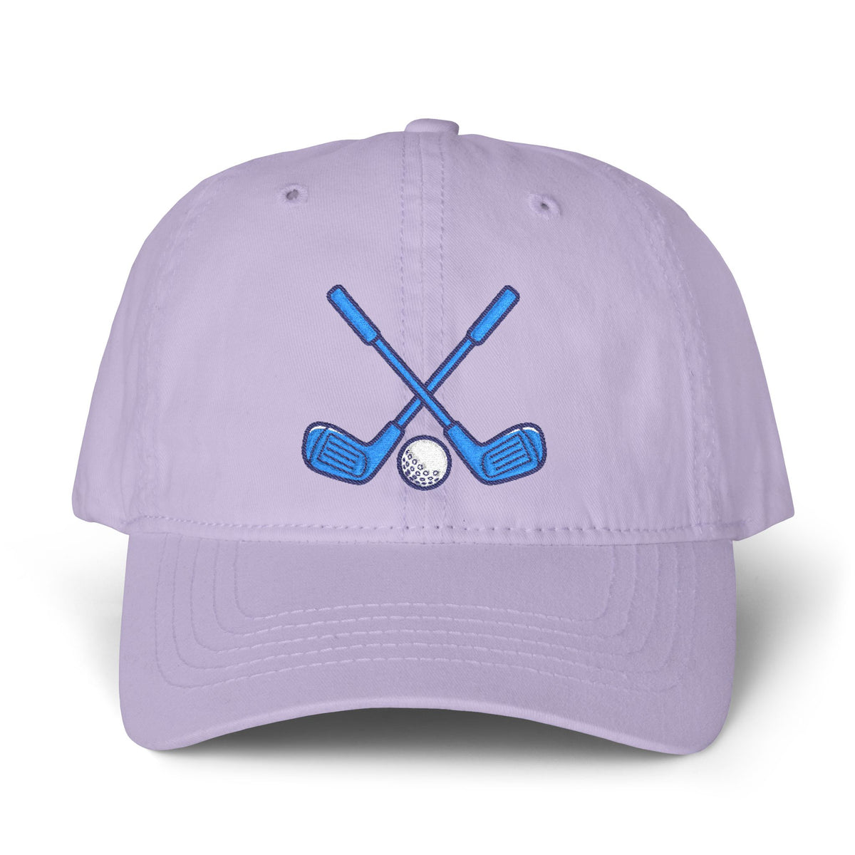Coastal Fairway Embroidered Golf Hat – Women’s Pigment Dyed Golf Cap | Minimalist Country Club Style