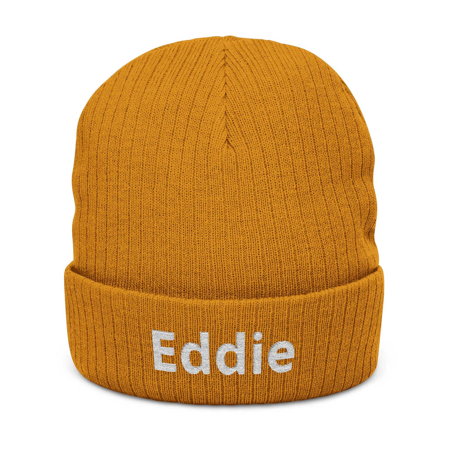 Ribbed Knit Beanie (Embroidery) personalized hat