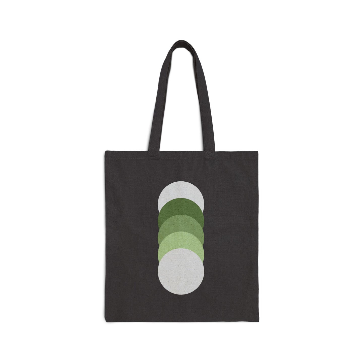 Stay Centered Minimalist Cotton Canvas Tote Bag – Sage Green Wellness Aesthetic Everyday Carryall