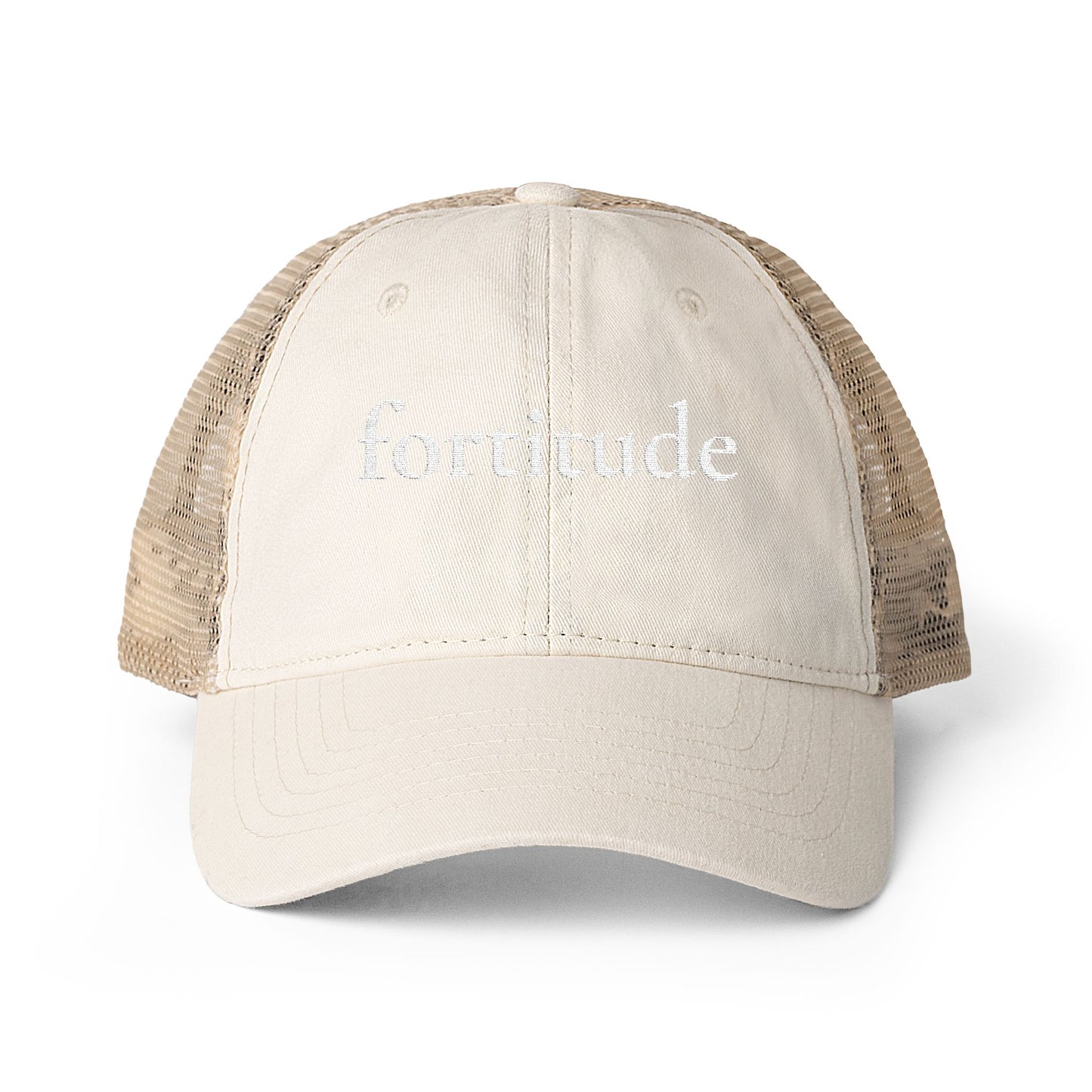 Fortitude Women's Washed Mesh-Back Cap