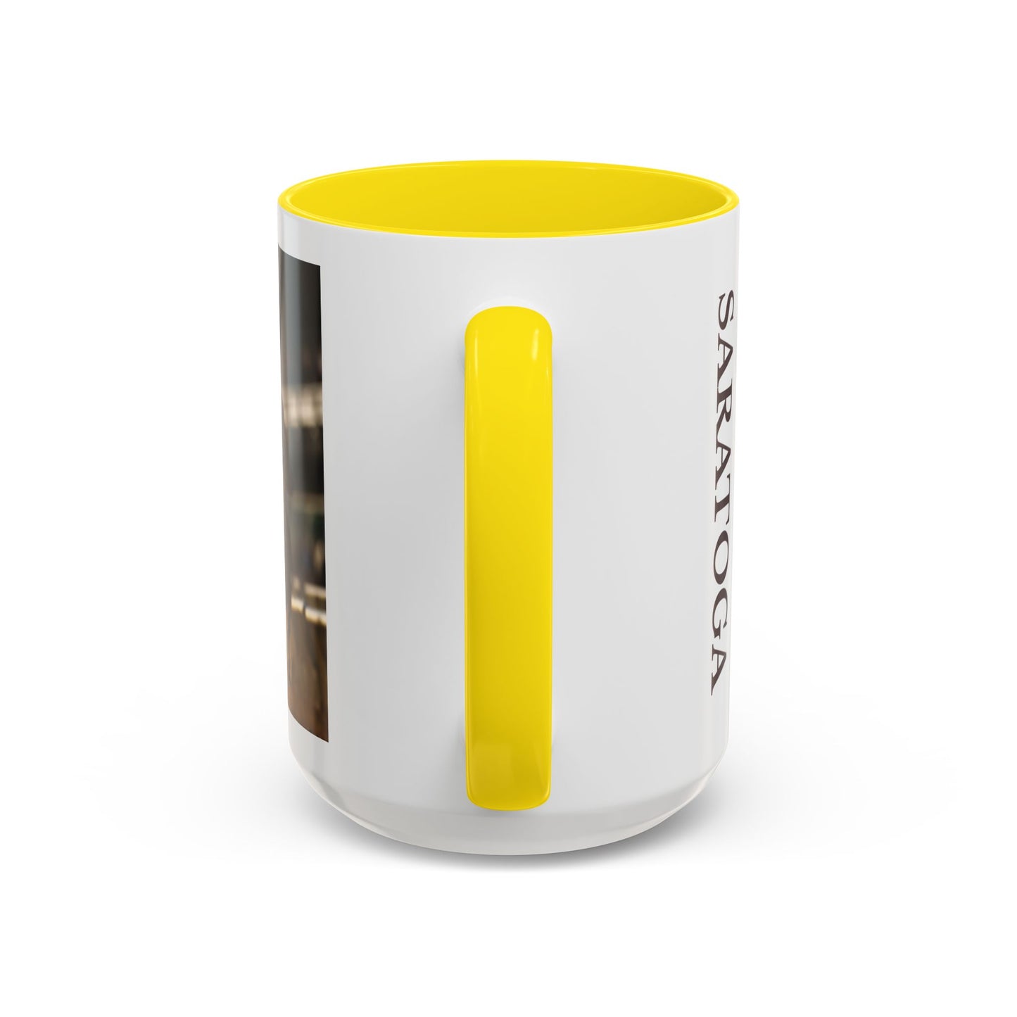Horse-Inspired Saratoga Coffee Mug, Equestrian Town-Inspired Accent Coffee Mug, 15oz