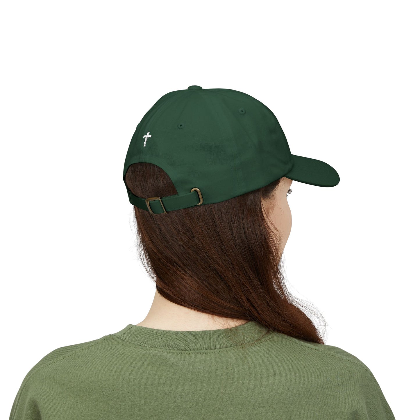 Look Up Cross embroidered Dad Hat-Inspirational Vintage Faith Cap