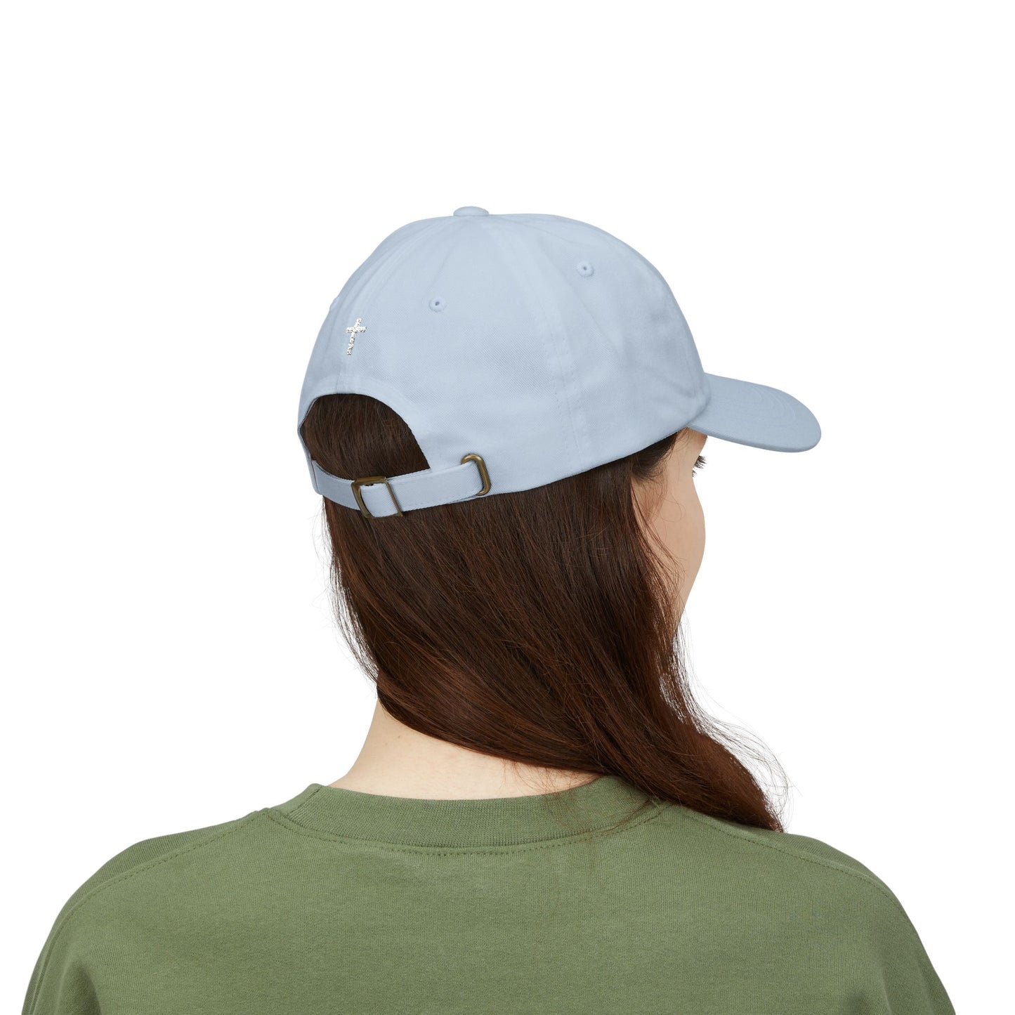 Look Up Cross embroidered Dad Hat-Inspirational Vintage Faith Cap
