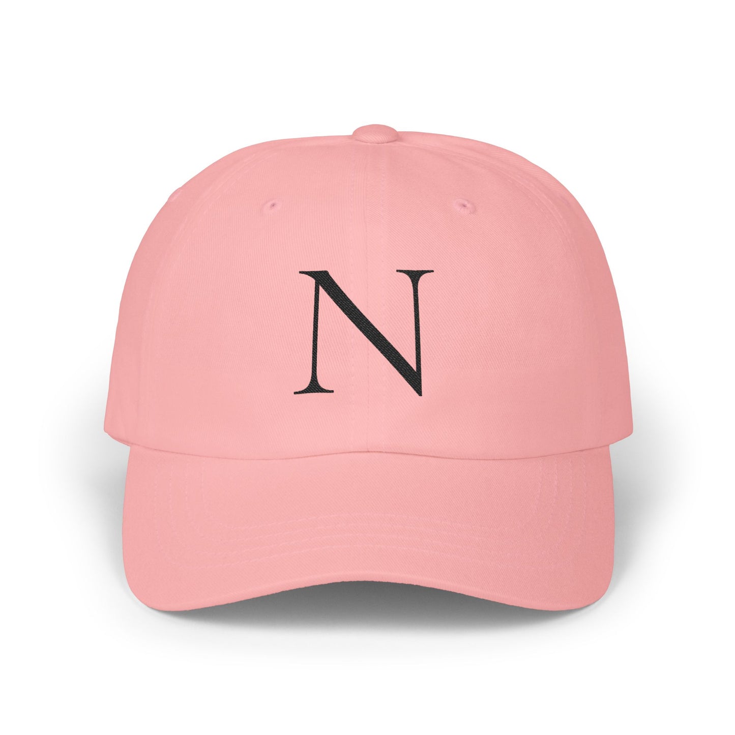 Wear My Story Embroidered Initial Hat - Letter Non the Classic Dad Cap