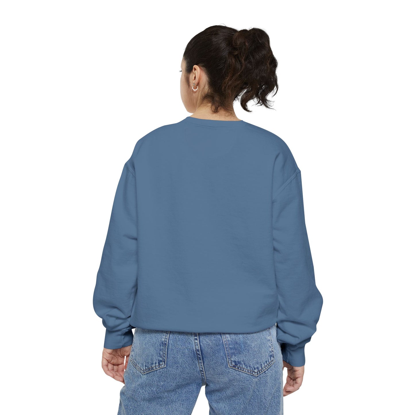 Look Up Sweatshirt- Minimal Sun Crewneck